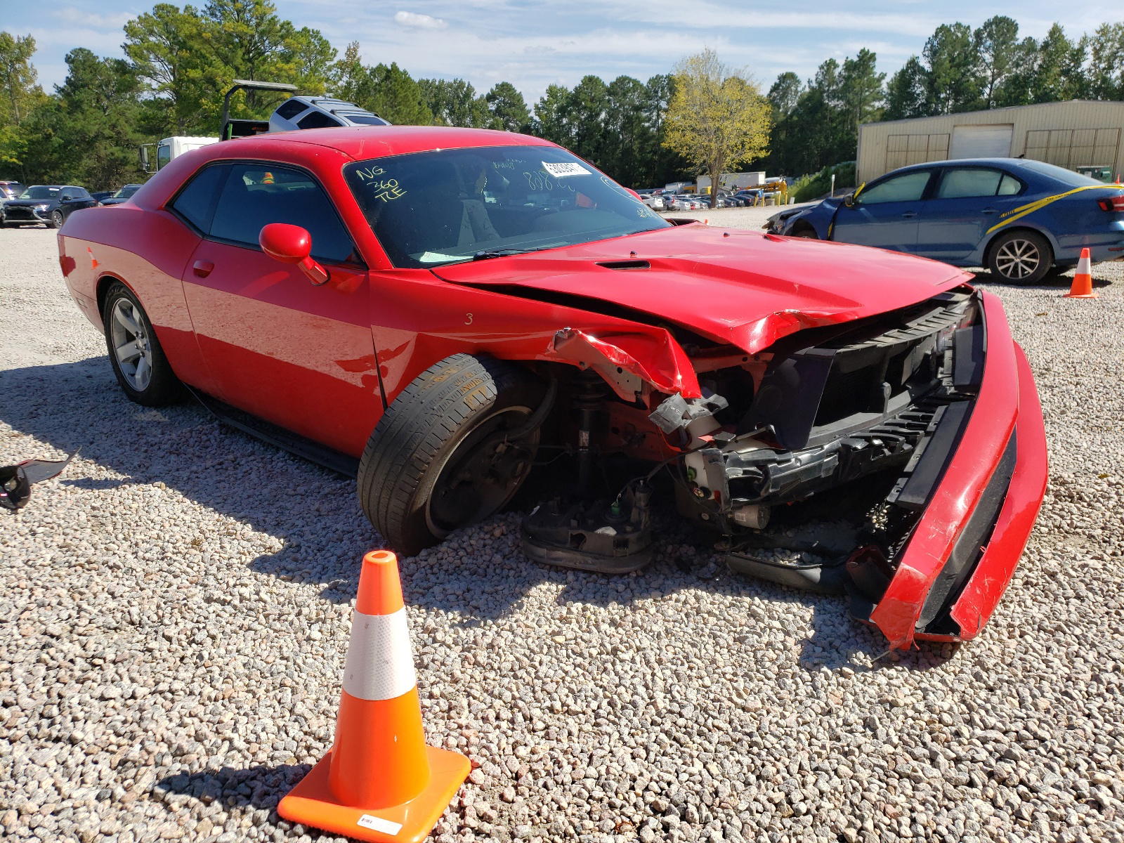 DODGE CHALLENGER 2014 with VIN 2C3CDYAG6EH311077 - Photo from auction