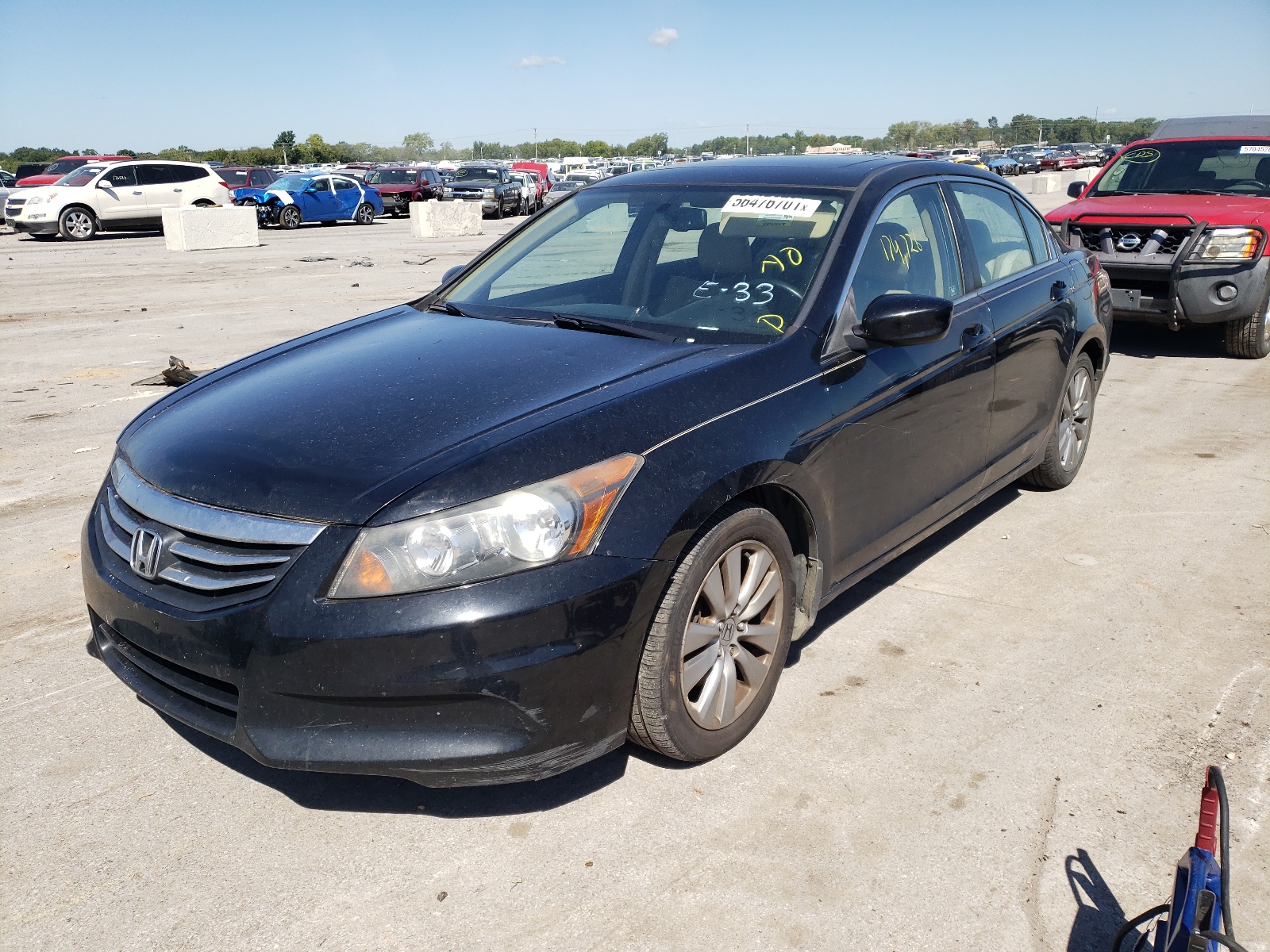 Photo 2 from auction – 2012 HONDA ACCORD EXL with VIN 1HGCP2F87CA152598