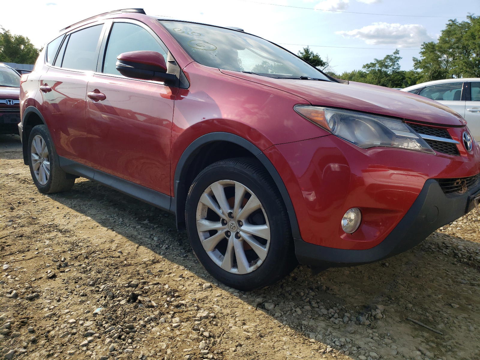 TOYOTA RAV4 LIMIT 2013 with VIN 2T3DFREV3DW094479 - Photo from auction