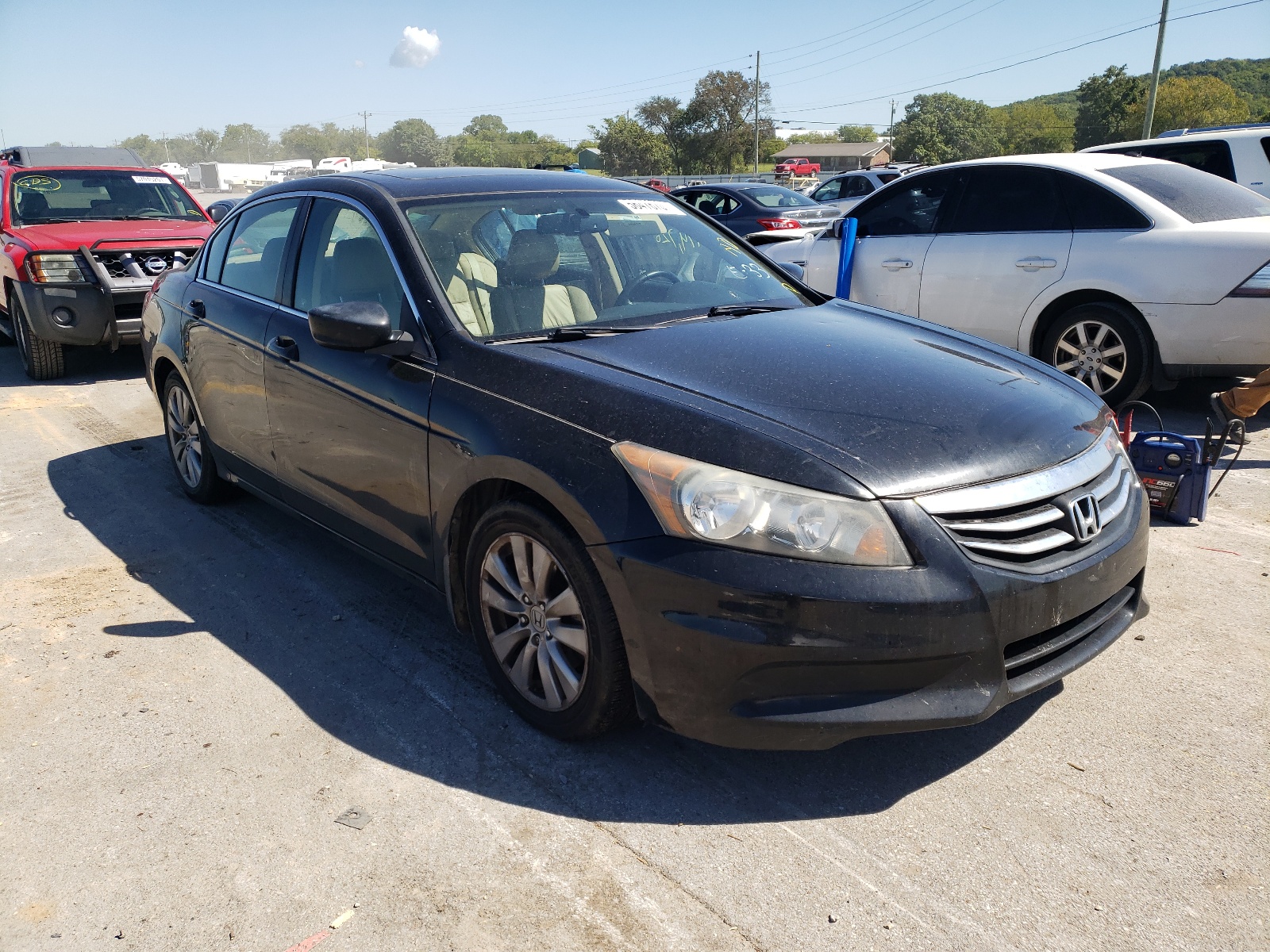HONDA ACCORD EXL 2012 with VIN 1HGCP2F87CA152598 - Photo from auction