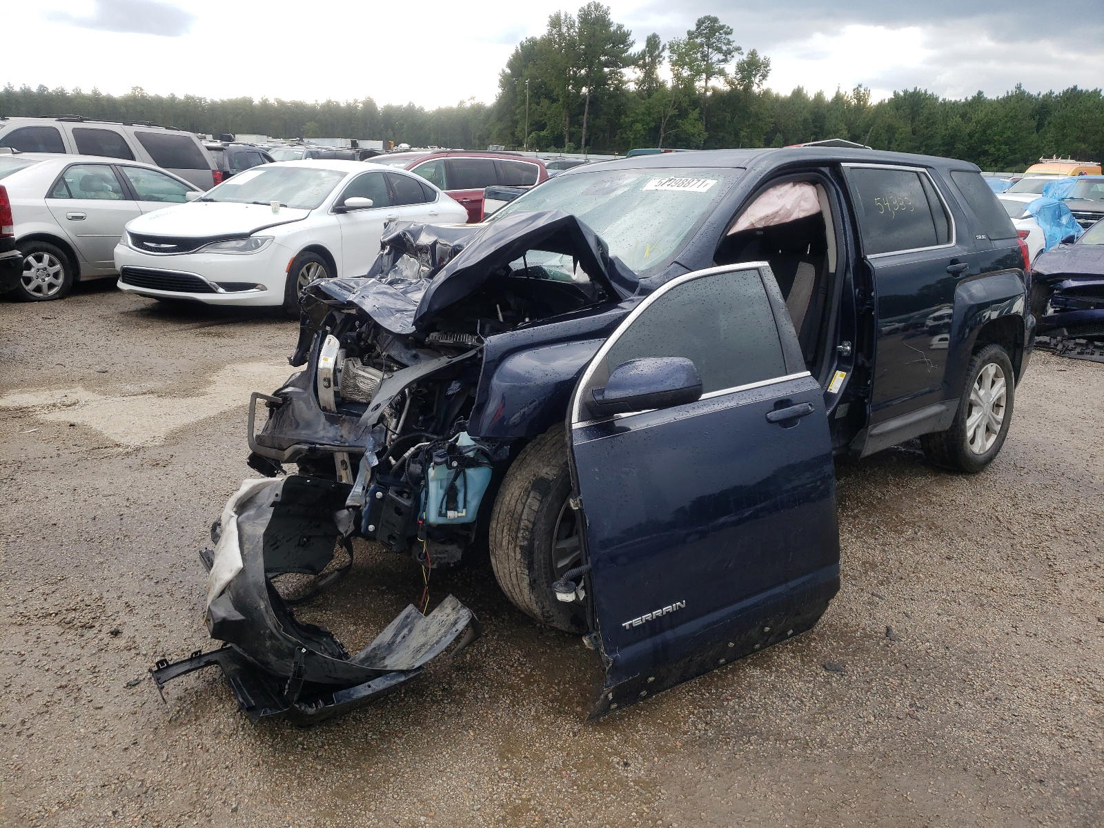 Photo 2 from auction – 2017 GMC TERRAIN SL with VIN 2GKALMEK0H6283259
