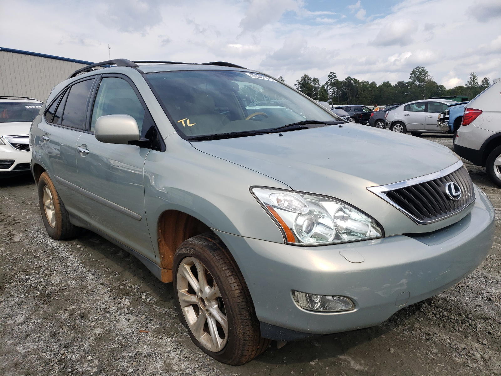 LEXUS RX 350 2009 with VIN 2T2GK31U09C057034 - Photo from auction