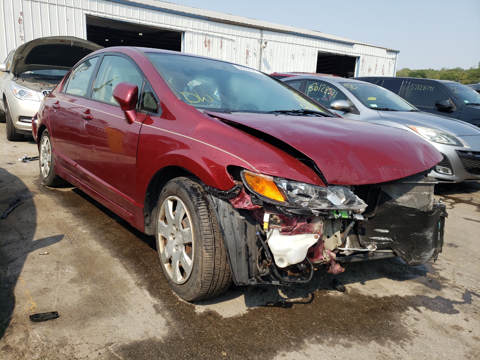 Photo 1 from auction – 2006 HONDA CIVIC LX with VIN 1HGFA16536L024236