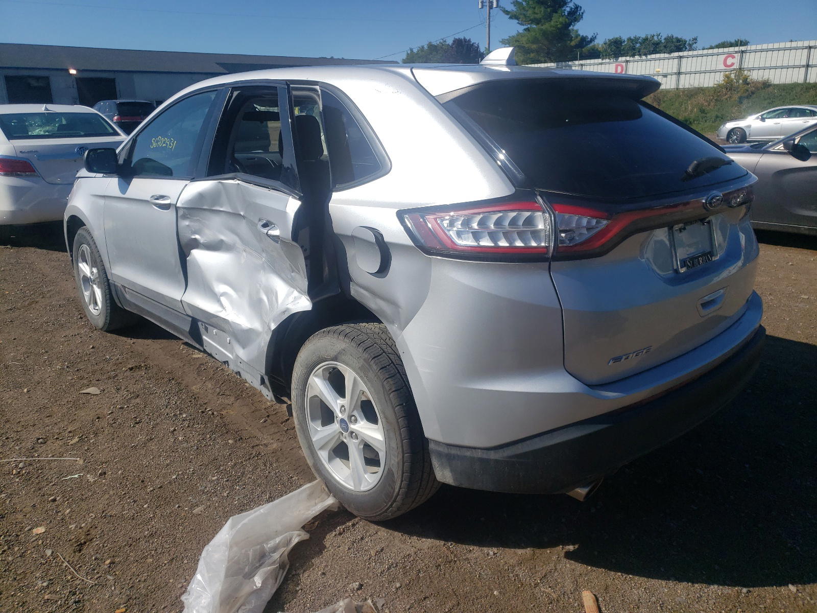 Photo 3 from auction – 2018 FORD EDGE SE with VIN 2FMPK3G92JBB04192