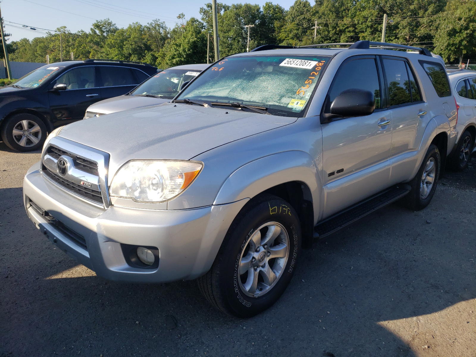 Photo 2 from auction – 2007 TOYOTA 4RUNNER SR with VIN JTEBU14RX70107803