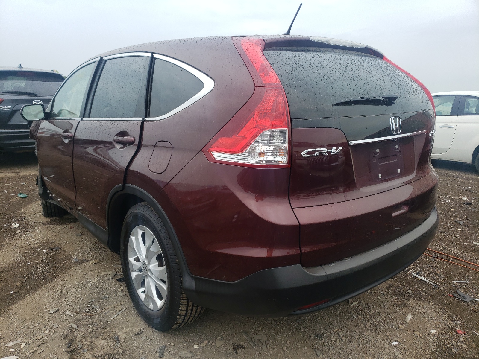 Photo 3 from auction – 2014 HONDA CR-V EX with VIN 5J6RM4H56EL037332
