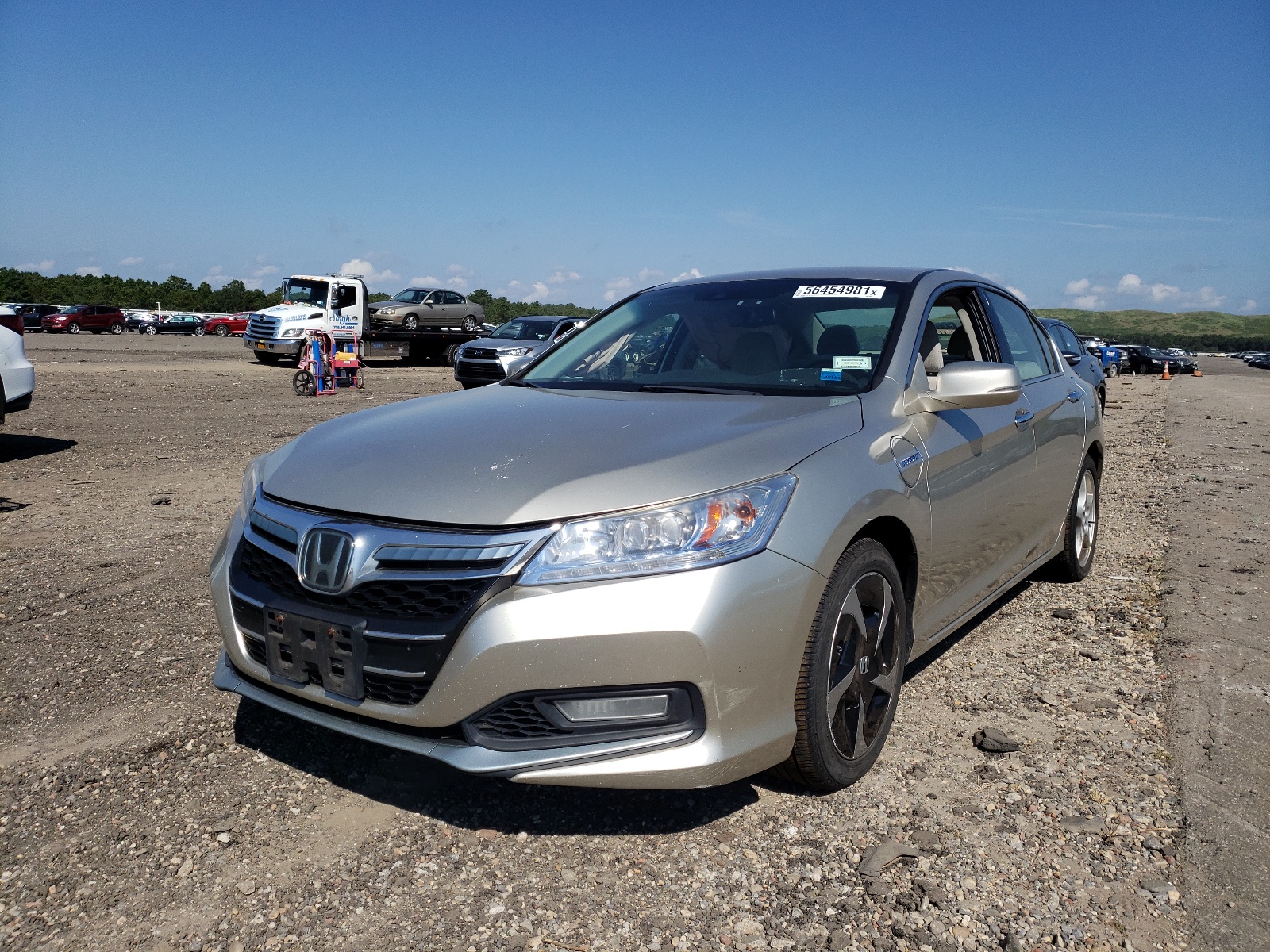 Photo 2 from auction – 2014 HONDA ACCORD PLU with VIN JHMCR5F77EC000683