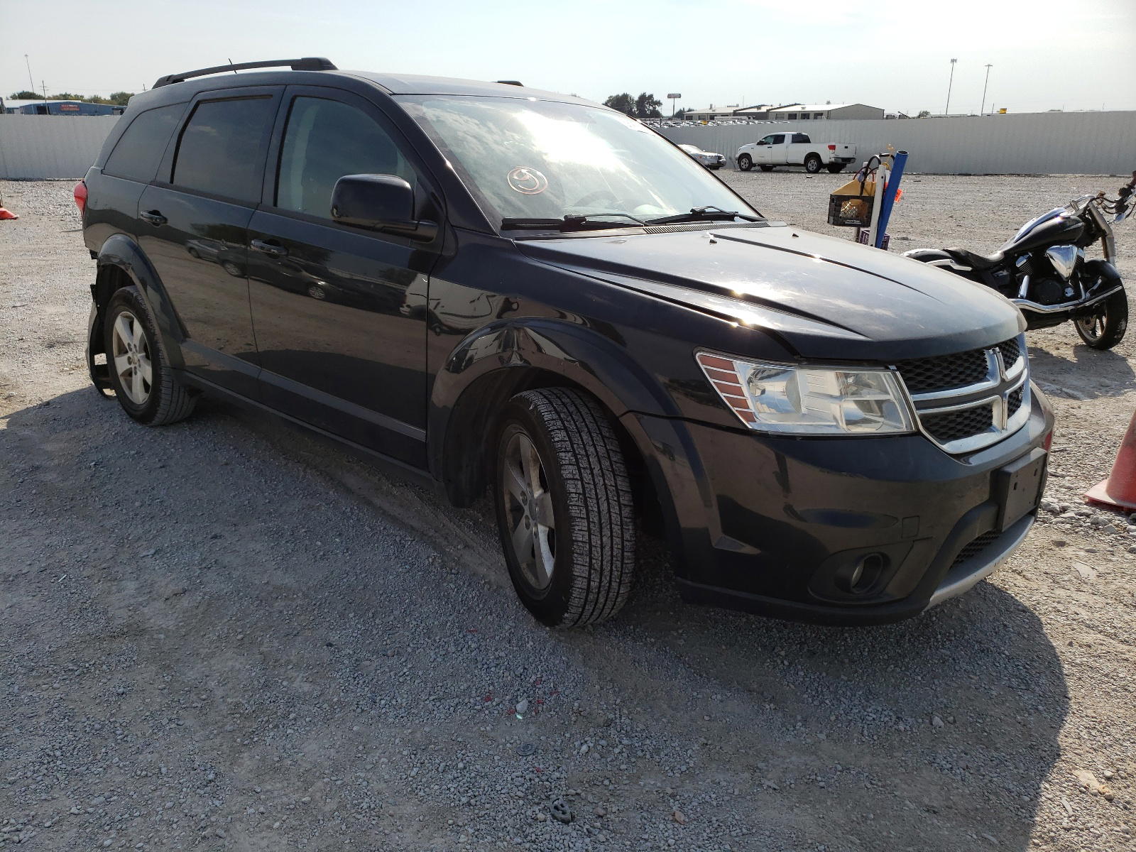 DODGE JOURNEY SX 2012 with VIN 3C4PDDBG6CT143255 - Photo from auction