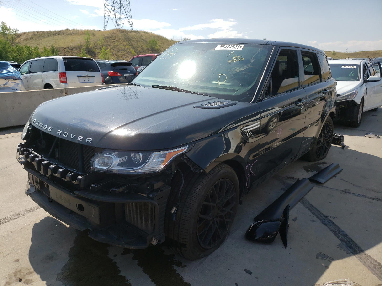 Photo 2 from auction – 2015 LAND ROVER RANGE ROVE with VIN SALWR2VF7FA527344
