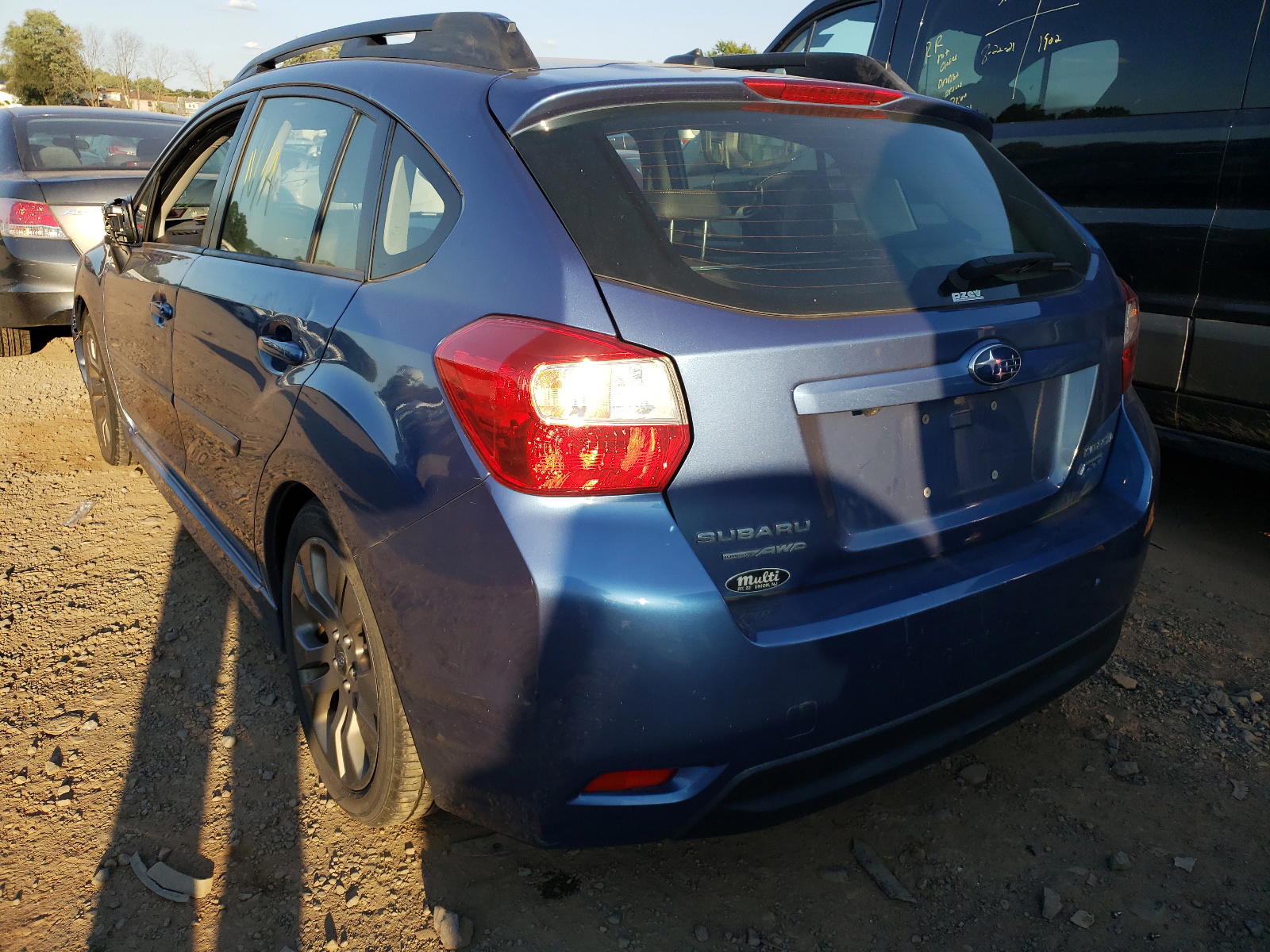 Photo 3 from auction – 2015 SUBARU IMPREZA SP with VIN JF1GPAZ63F8243874