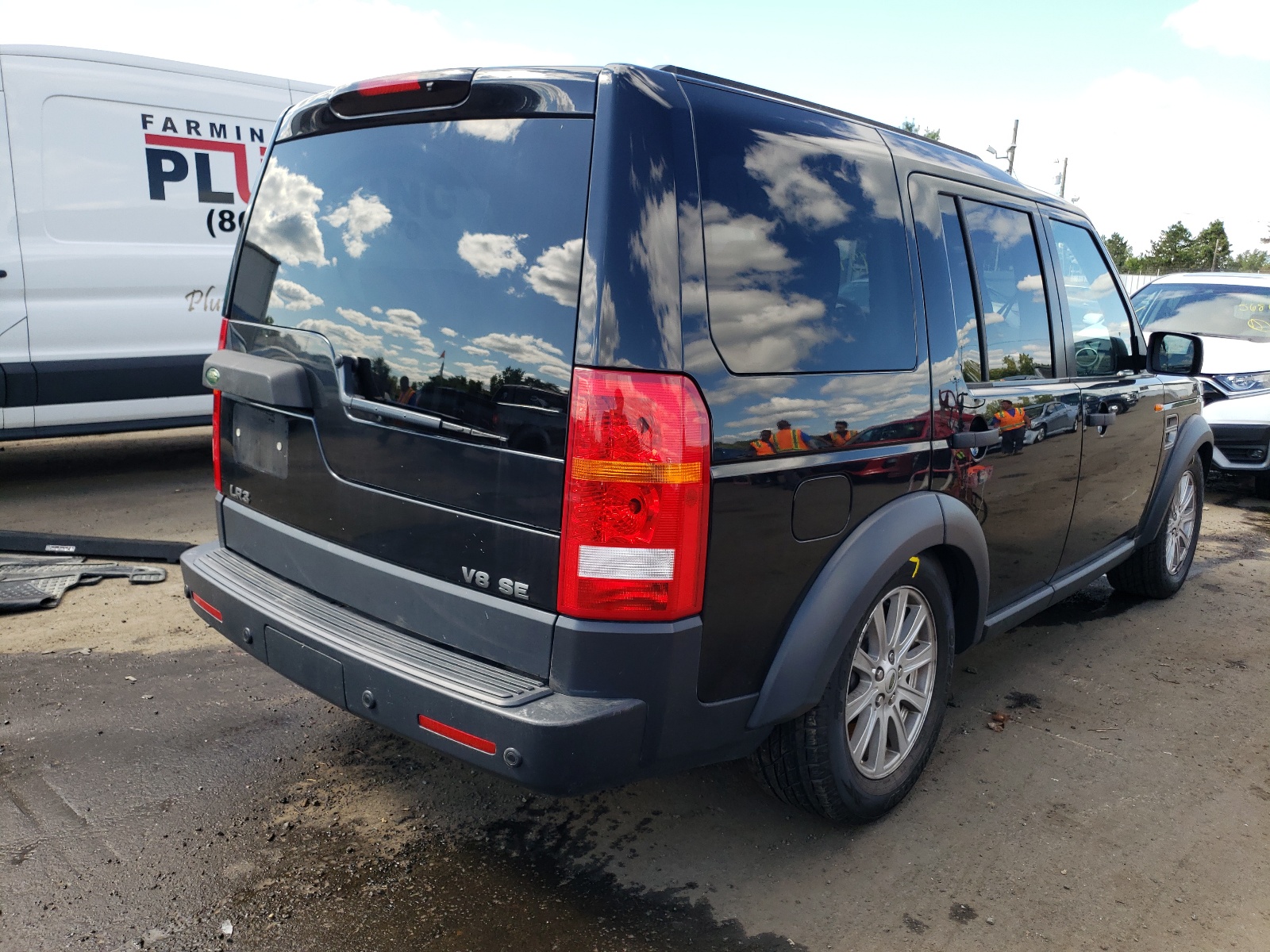 Photo 4 from auction – 2007 LAND ROVER LR3 SE with VIN SALAE25427A438402