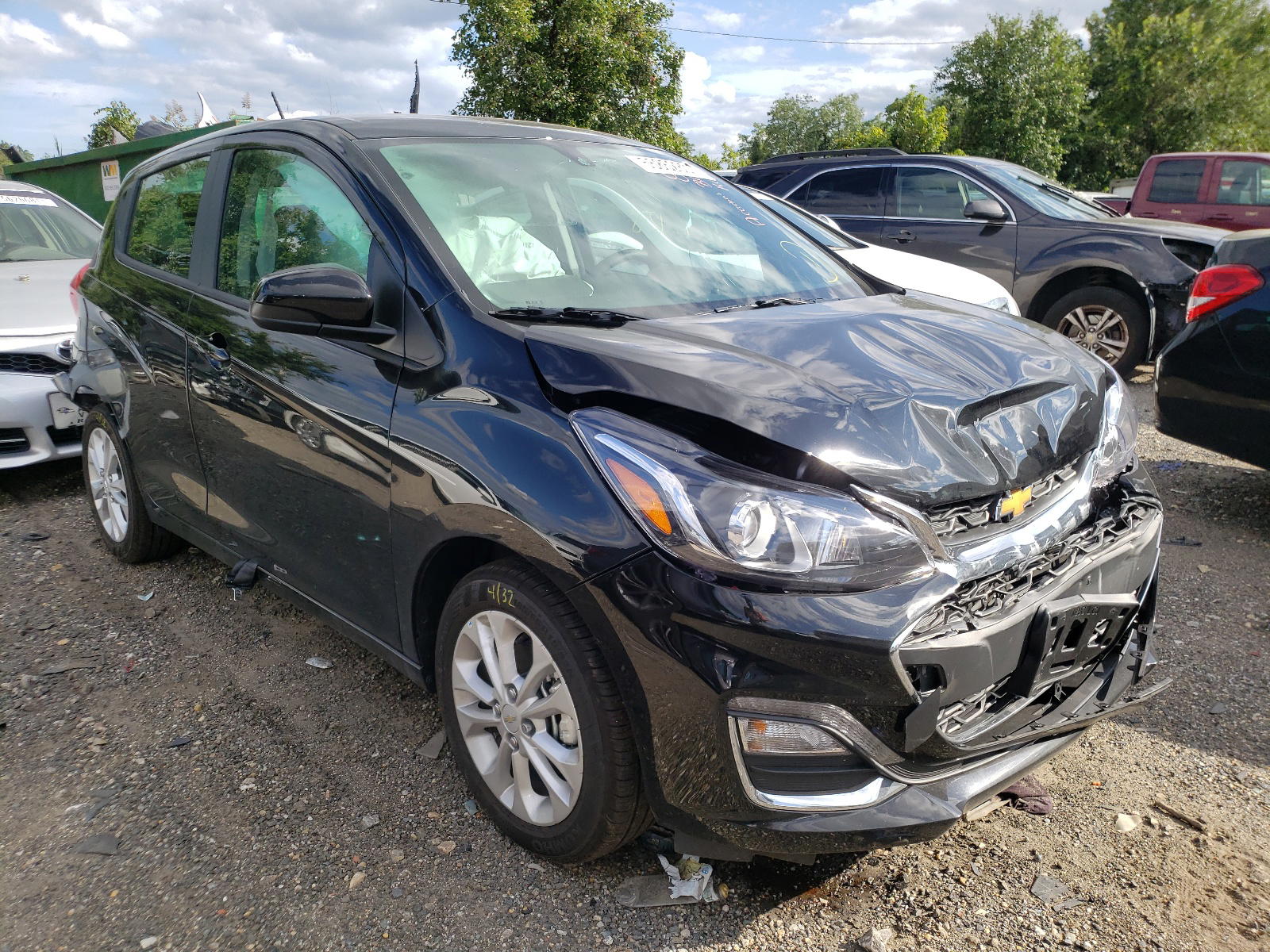 CHEVROLET SPARK 1LT 2021 with VIN KL8CD6SA4MC224993 - Photo from auction