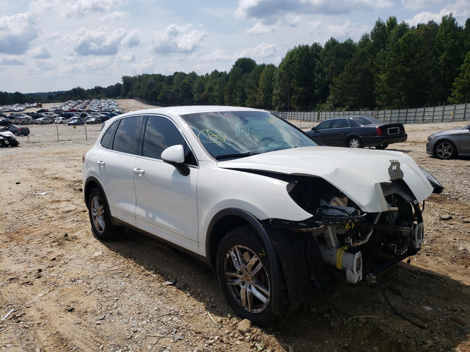 PORSCHE CAYENNE 2016 with VIN WP1AA2A23GKA14159 - Photo from auction