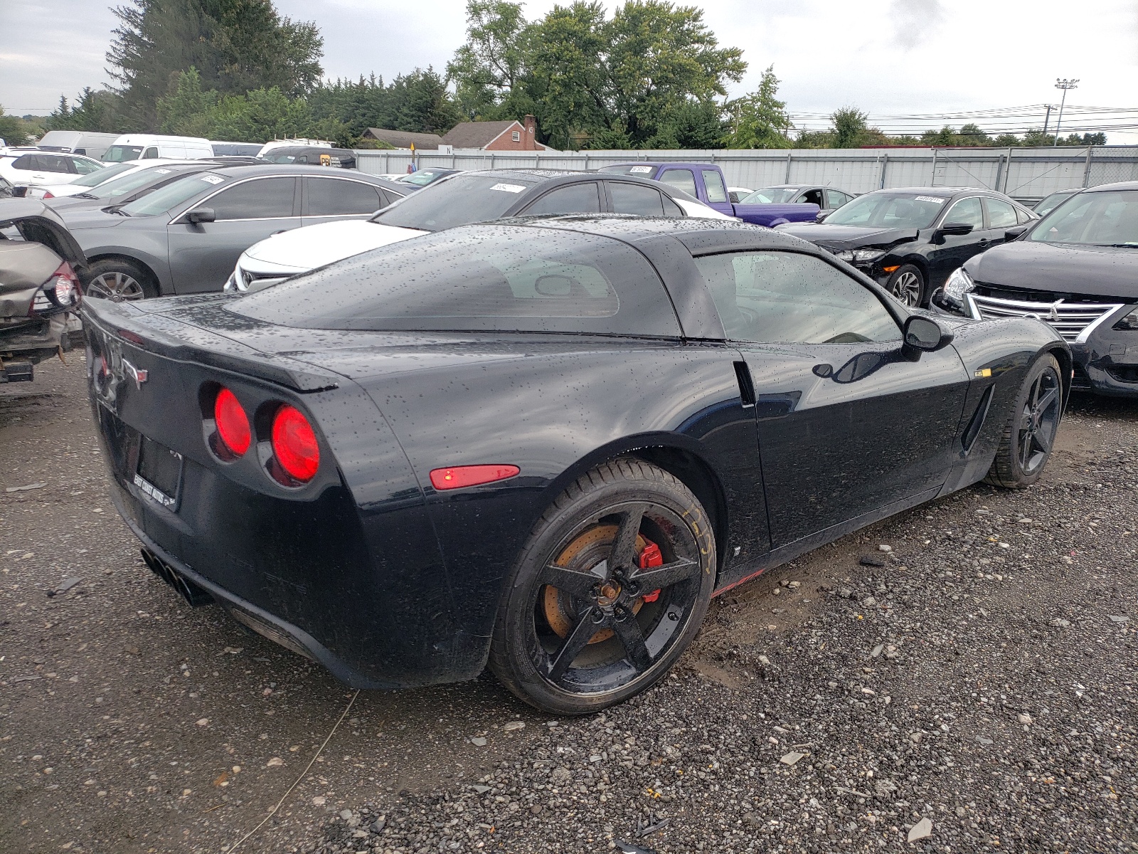 Photo 4 from auction – 2008 CHEVROLET CORVETTE with VIN 1G1YY26W185117807