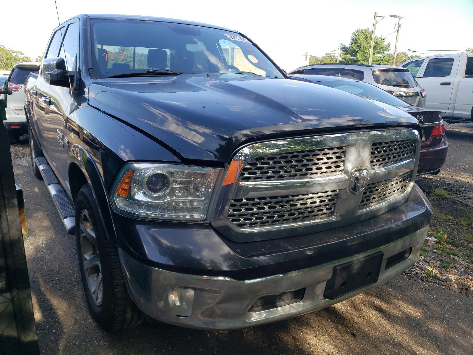 RAM 1500 LARAM 2013 with VIN 1C6RR7NT8DS552176 - Photo from auction