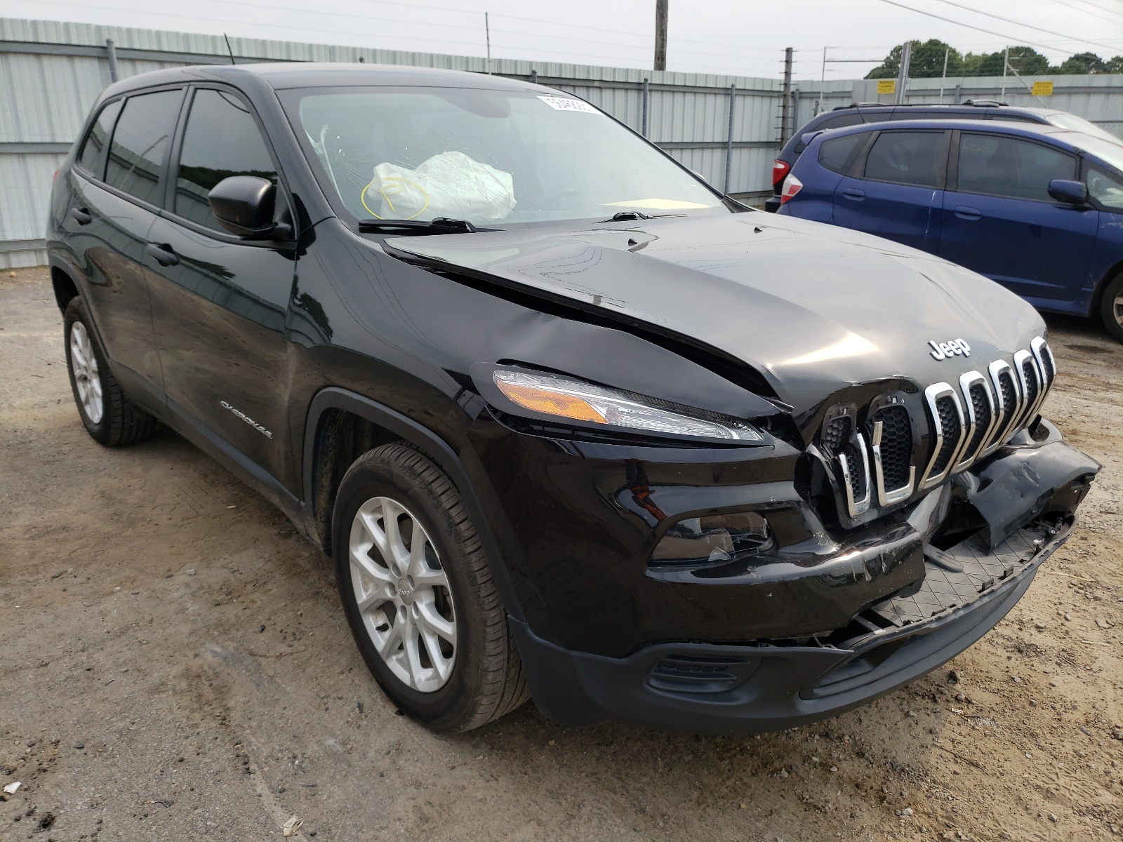 Photo 1 from auction – 2017 JEEP CHEROKEE S with VIN 1C4PJLABXHD232025