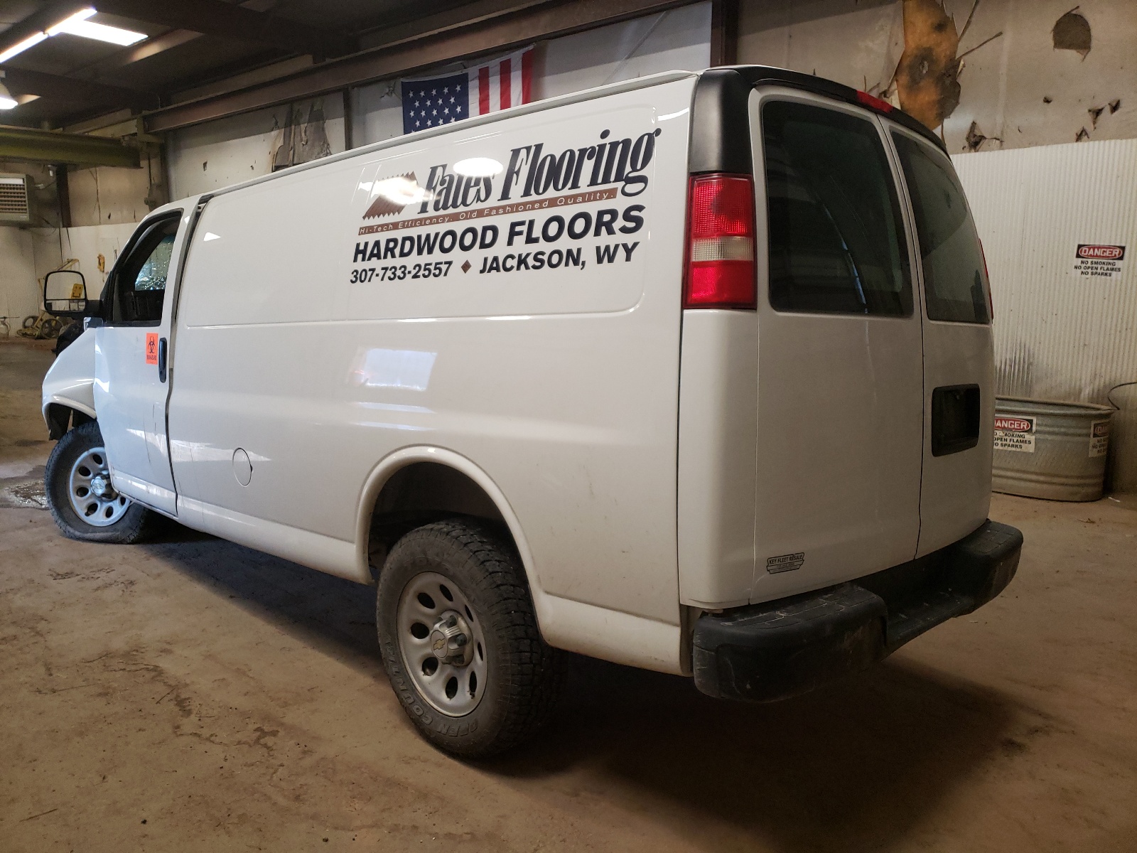 Photo 3 from auction – 2013 CHEVROLET EXPRESS G1 with VIN 1GCSHAF48D1150388