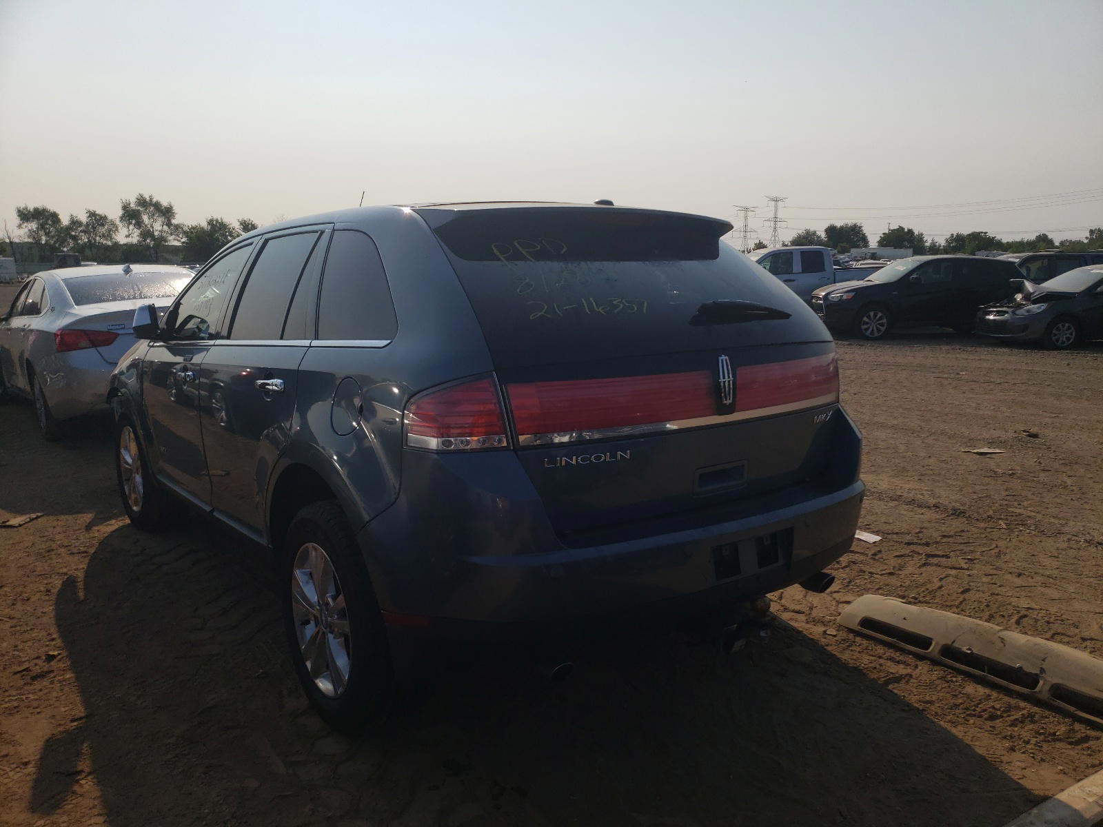 Photo 3 from auction – 2010 LINCOLN MKX with VIN 2LMDJ6JC3ABJ01365