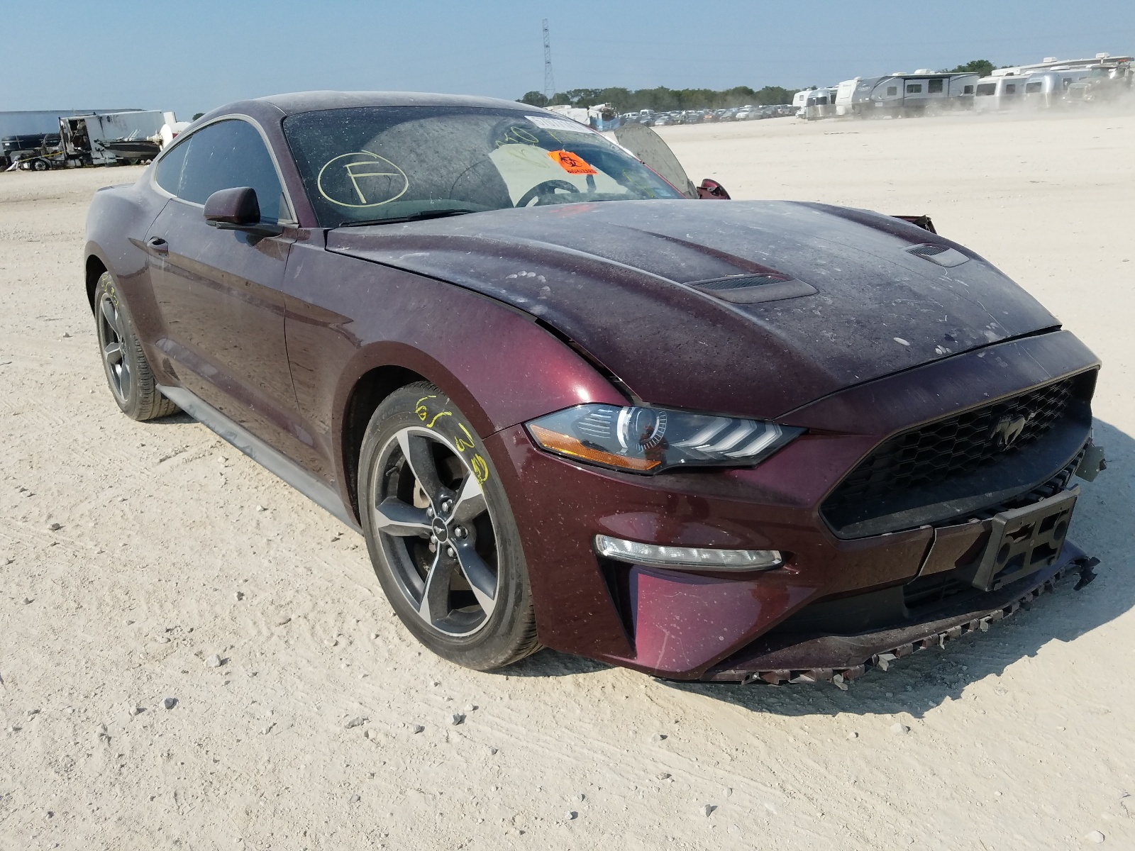 Photo 1 from auction – 2018 FORD MUSTANG with VIN 1FA6P8TH6J5175787