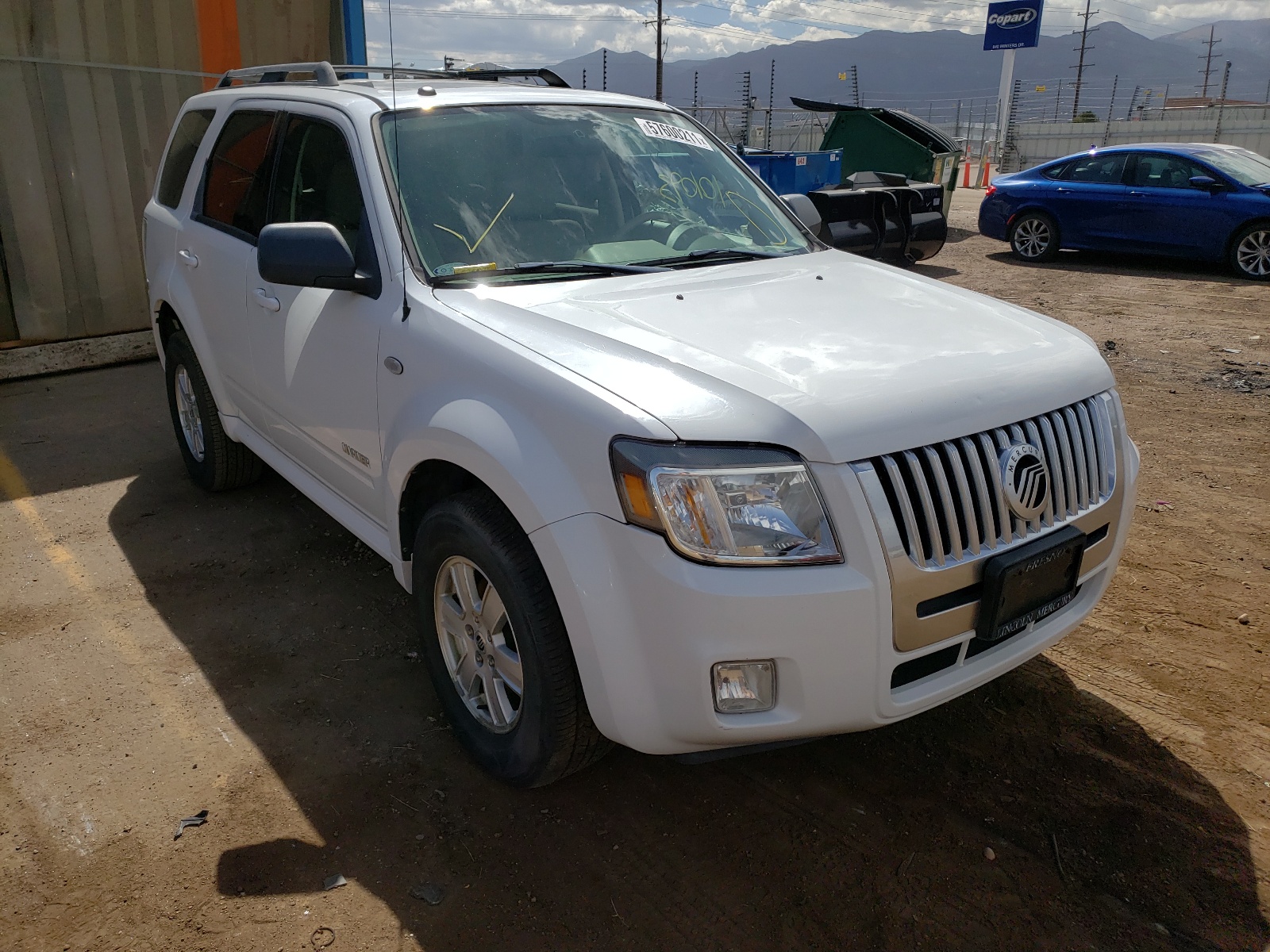 Photo 1 from auction – 2008 MERCURY MARINER with VIN 4M2CU81148KJ52669