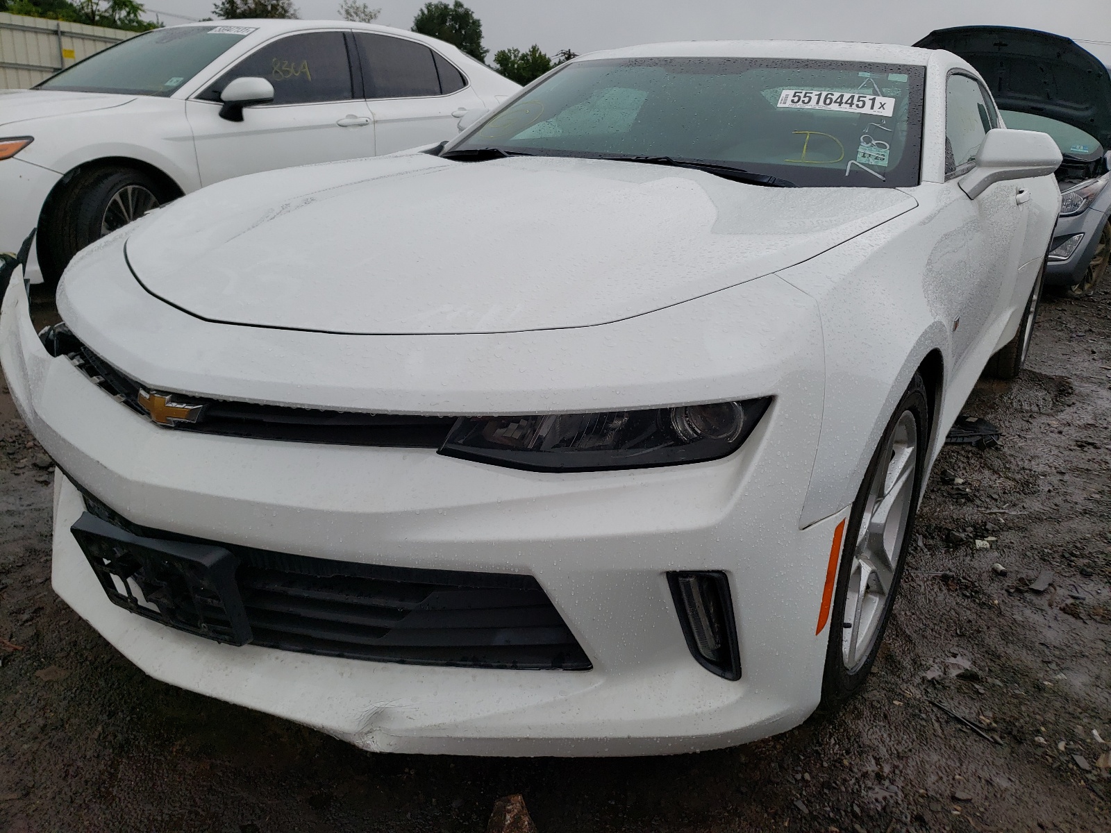 Photo 2 from auction – 2018 CHEVROLET CAMARO LT with VIN 1G1FB1RX5J0186218