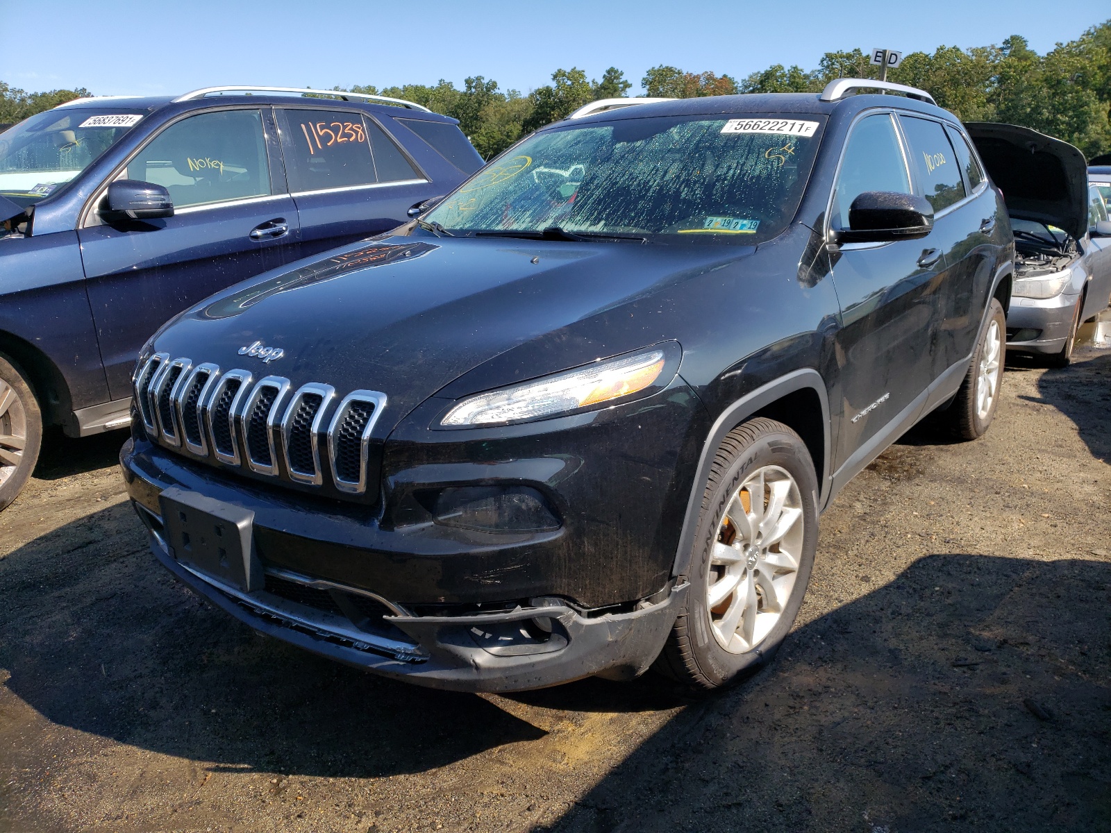 Photo 2 from auction – 2017 JEEP CHEROKEE L with VIN 1C4PJMDB2HW519333