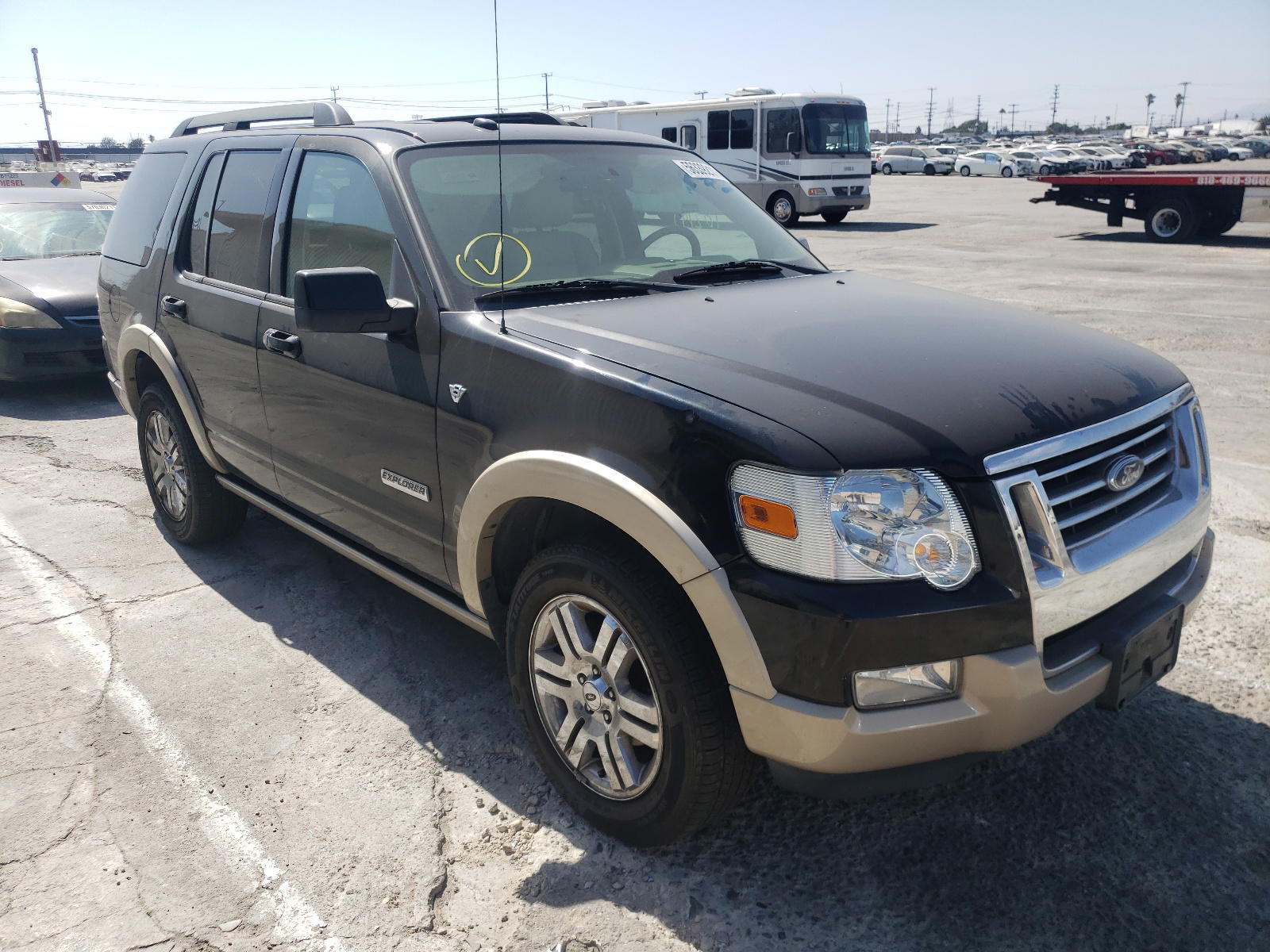 FORD EXPLORER E 2008 with VIN 1FMEU74878UA29658 - Photo from auction