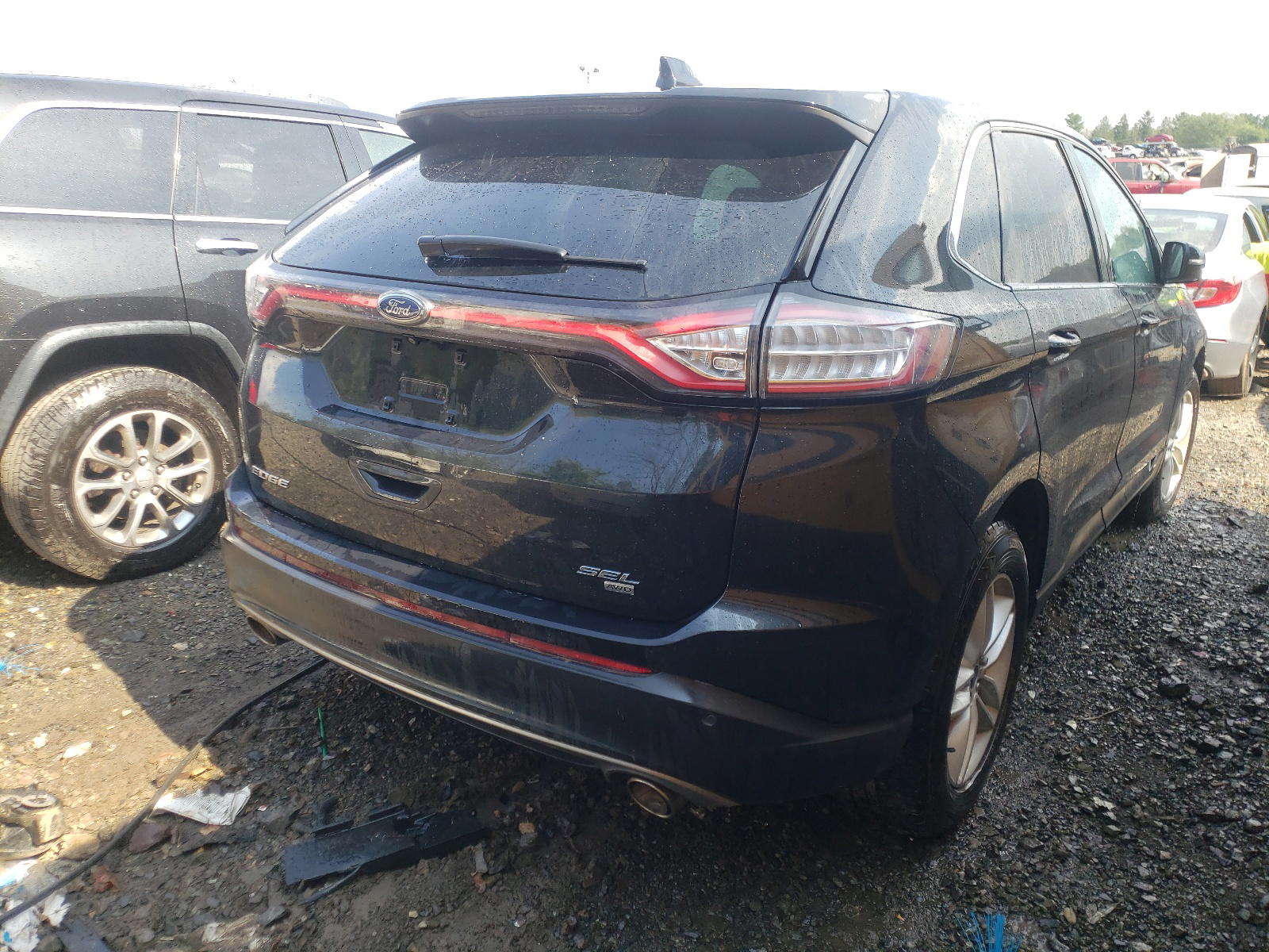 Photo 4 from auction – 2015 FORD EDGE SEL with VIN 2FMTK4J84FBB88589