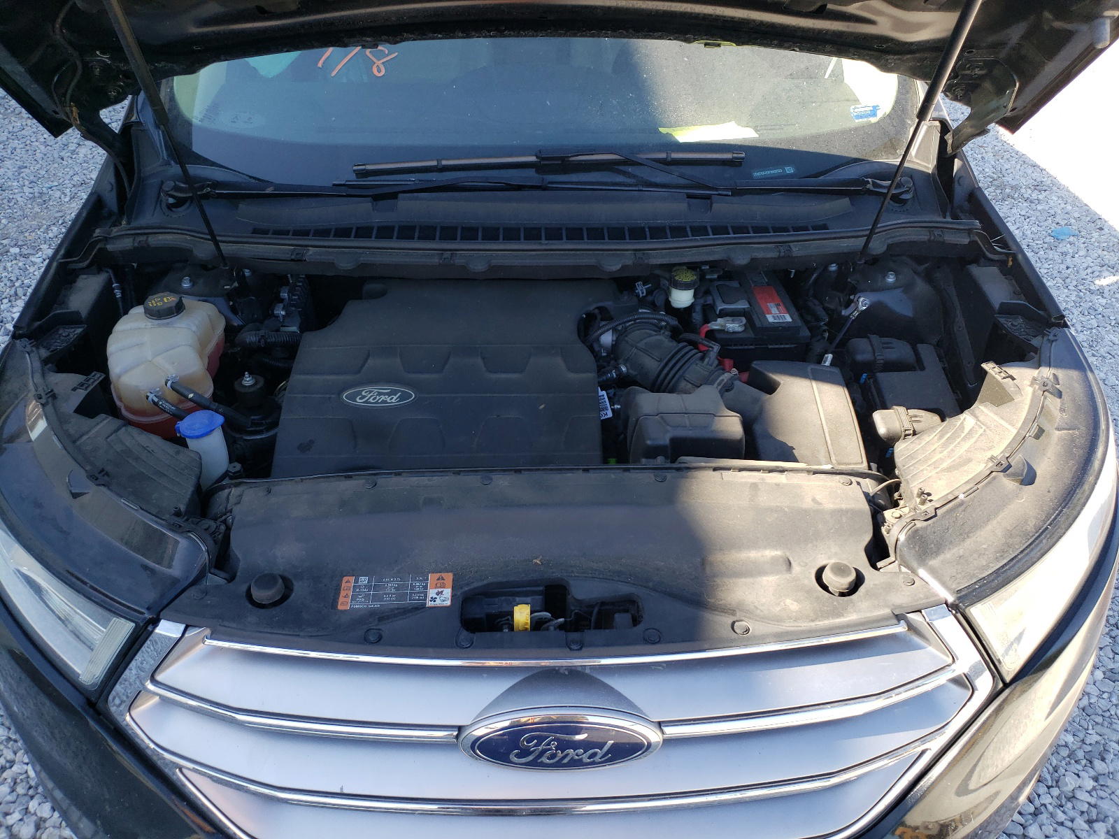 Photo 7 from auction – 2015 FORD EDGE SEL with VIN 2FMTK3J8XFBB32523