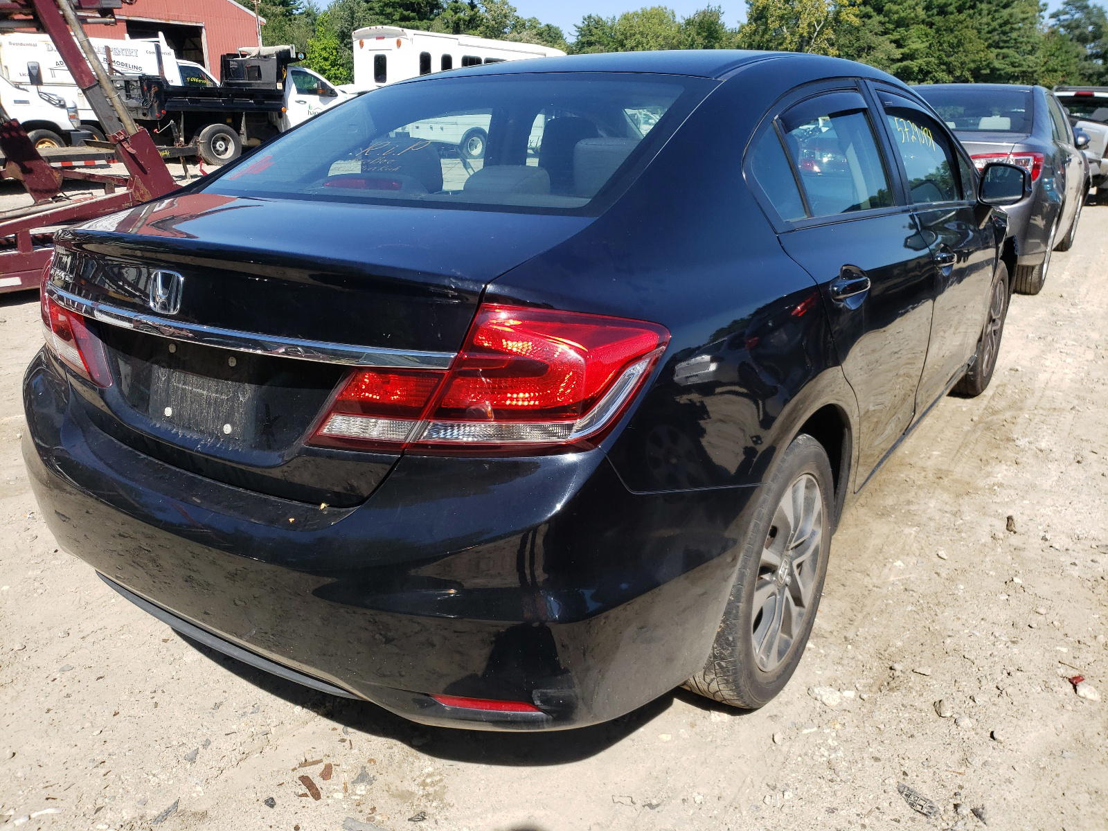 Photo 4 from auction – 2015 HONDA CIVIC EX with VIN 19XFB2F82FE238512