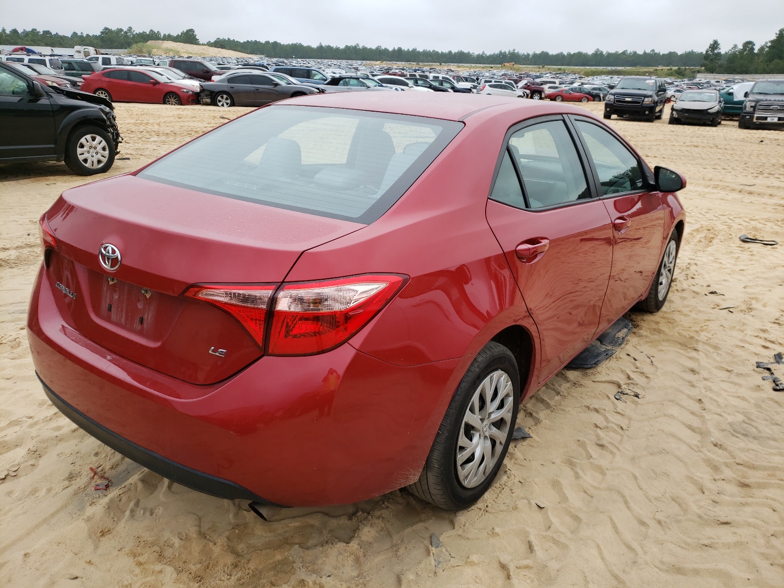 Photo 4 from auction – 2019 TOYOTA COROLLA L with VIN 2T1BURHE1KC232276