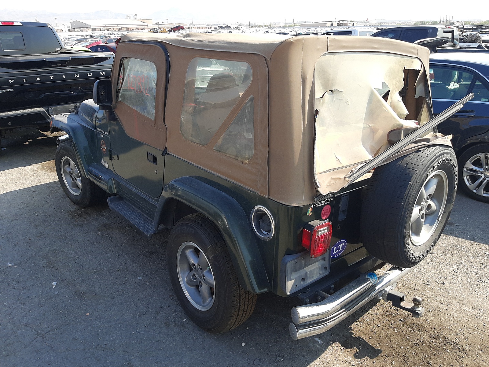 Photo 3 from auction – 1997 JEEP WRANGLER / with VIN 1J4FY49S7VP501202
