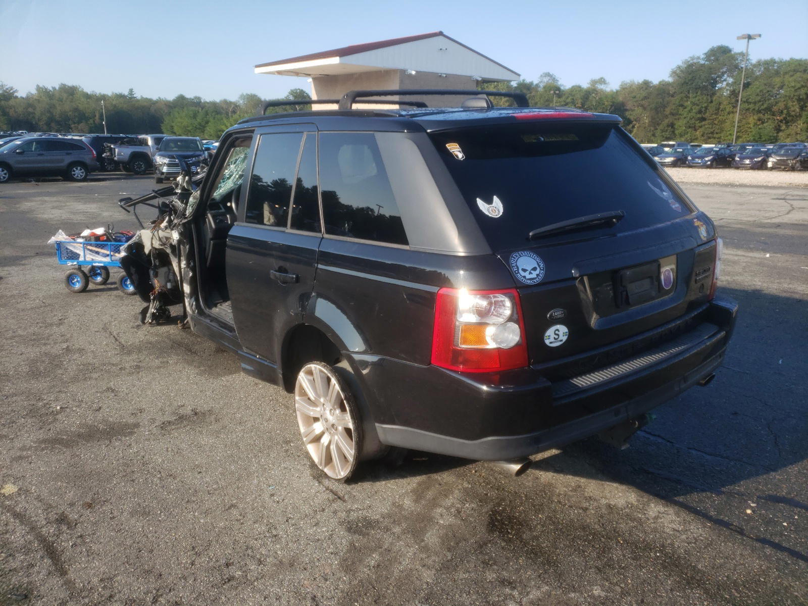 Photo 3 from auction – 2008 LAND ROVER RANGE ROVE with VIN SALSH23458A185625