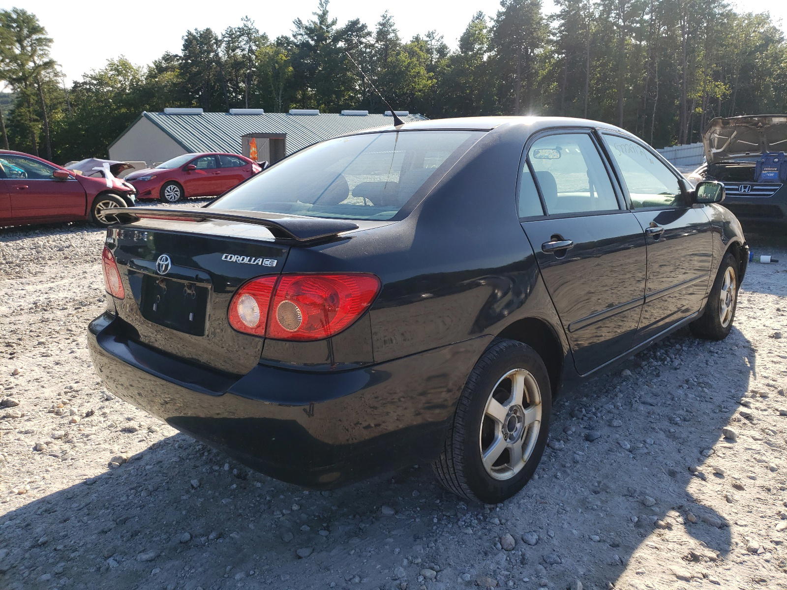 Photo 4 from auction – 2007 TOYOTA COROLLA CE with VIN 2T1BR32E37C757161