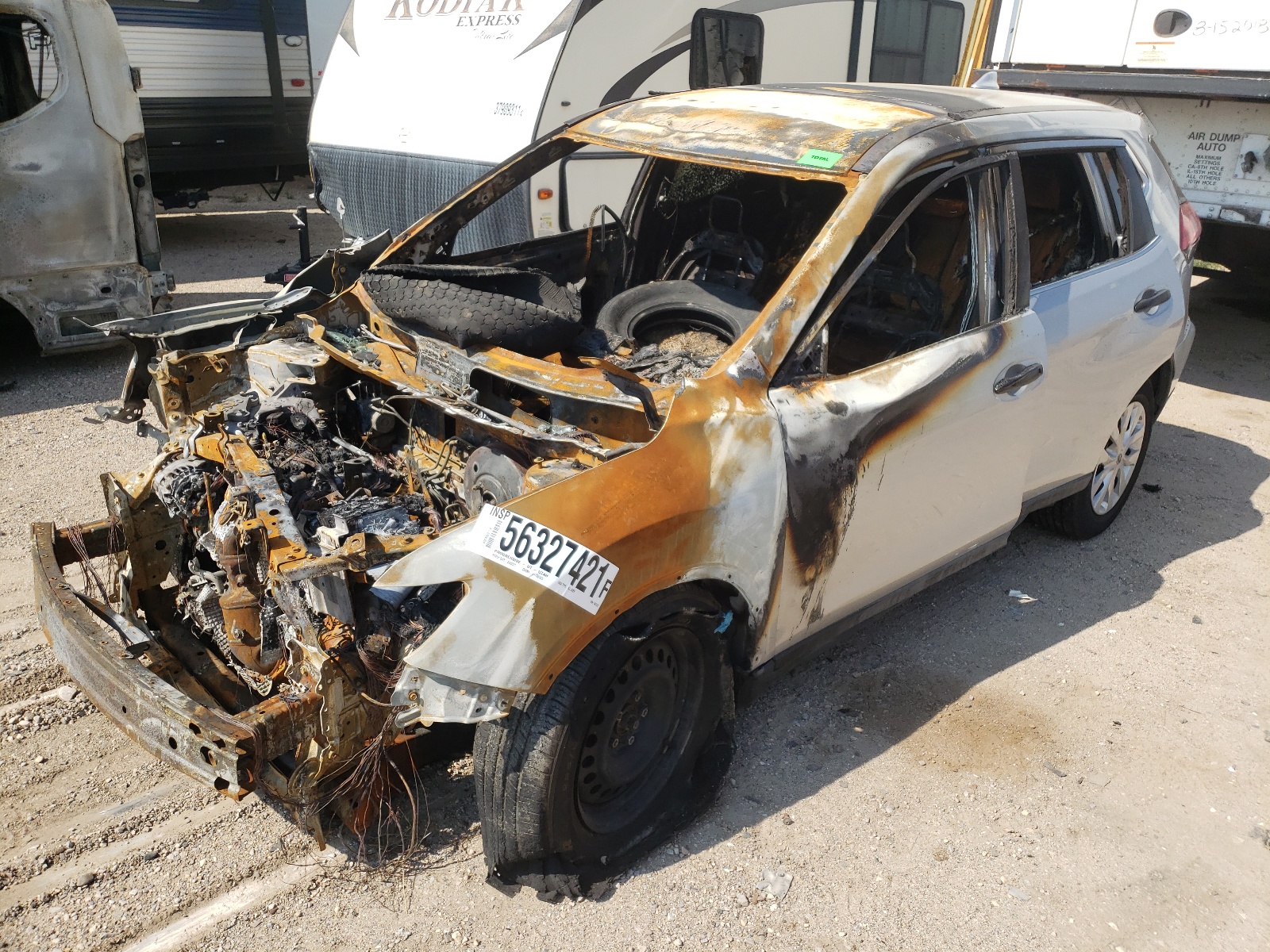 Photo 2 from auction – 2017 NISSAN ROGUE S with VIN KNMAT2MV5HP547572