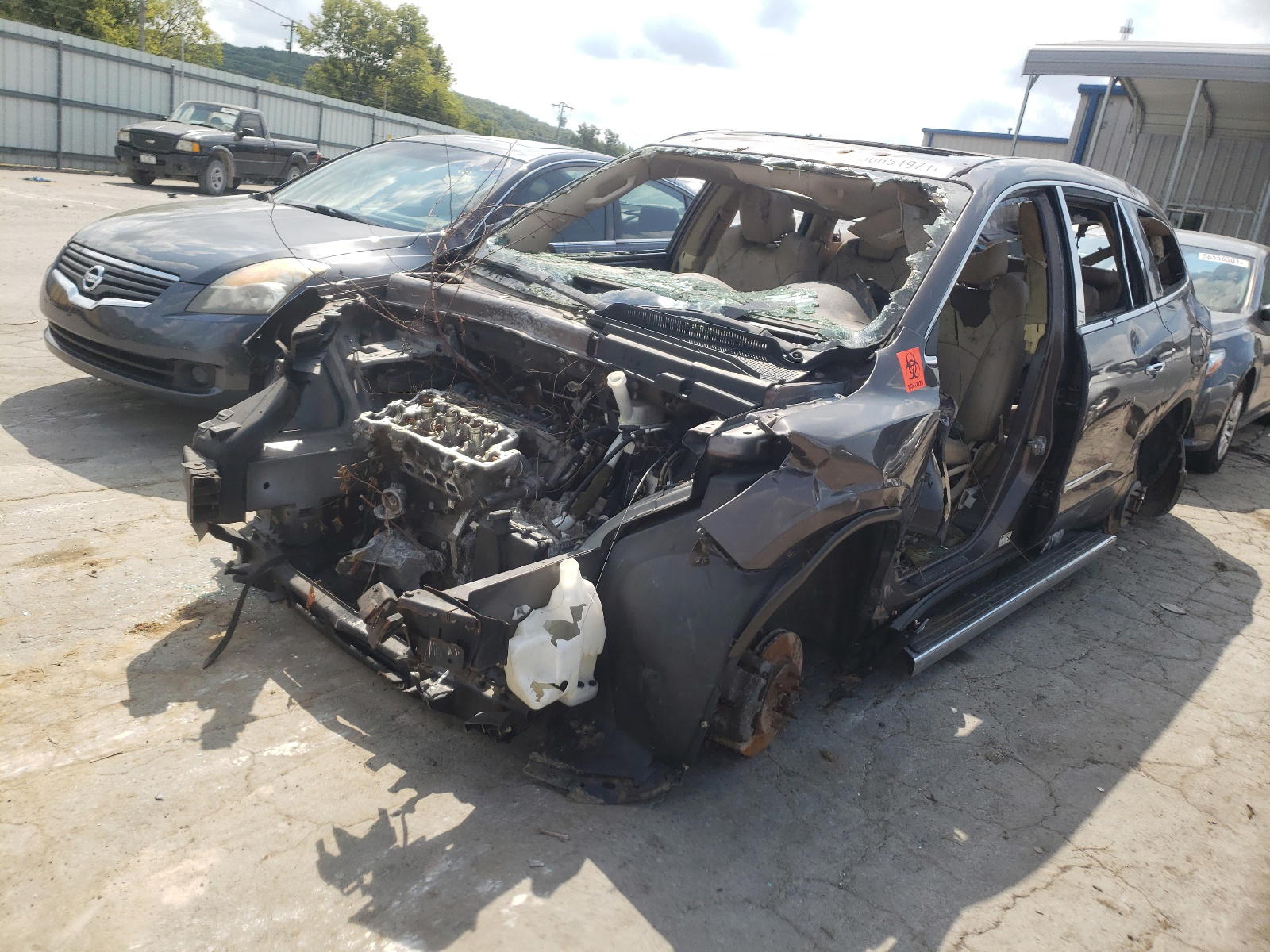 Photo 2 from auction – 2009 BUICK ENCLAVE CX with VIN 5GAER23D69J115295