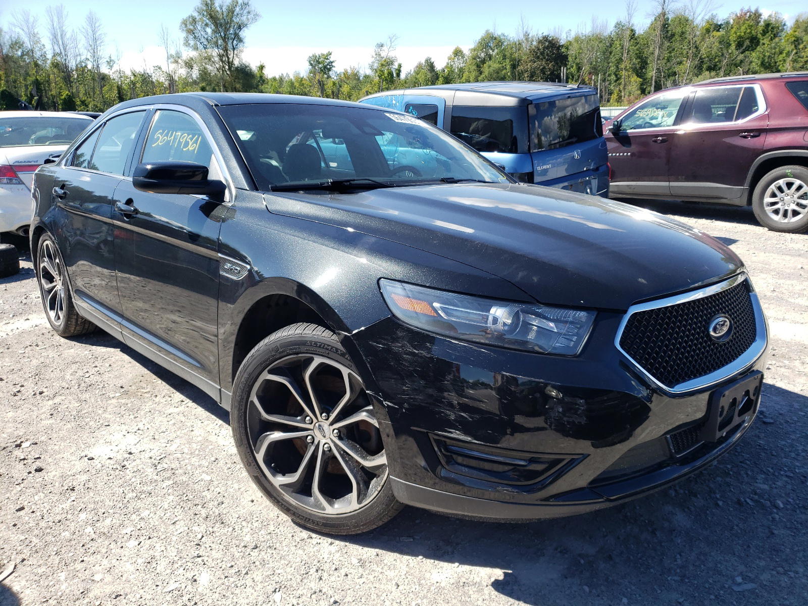 FORD TAURUS SHO 2015 with VIN 1FAHP2KT7FG143695 - Photo from auction