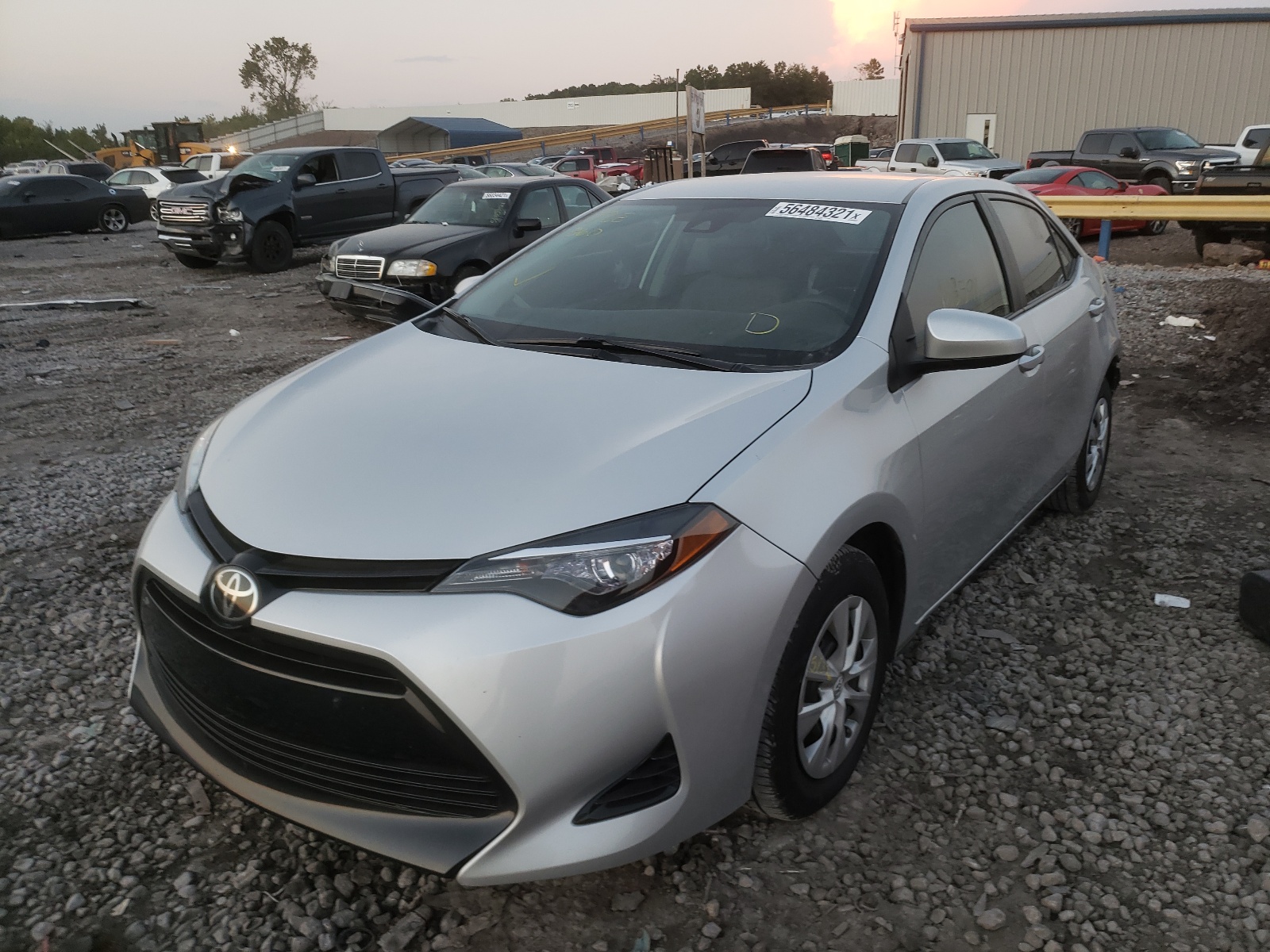 Photo 2 from auction – 2017 TOYOTA COROLLA L with VIN 2T1BURHE6HC795364