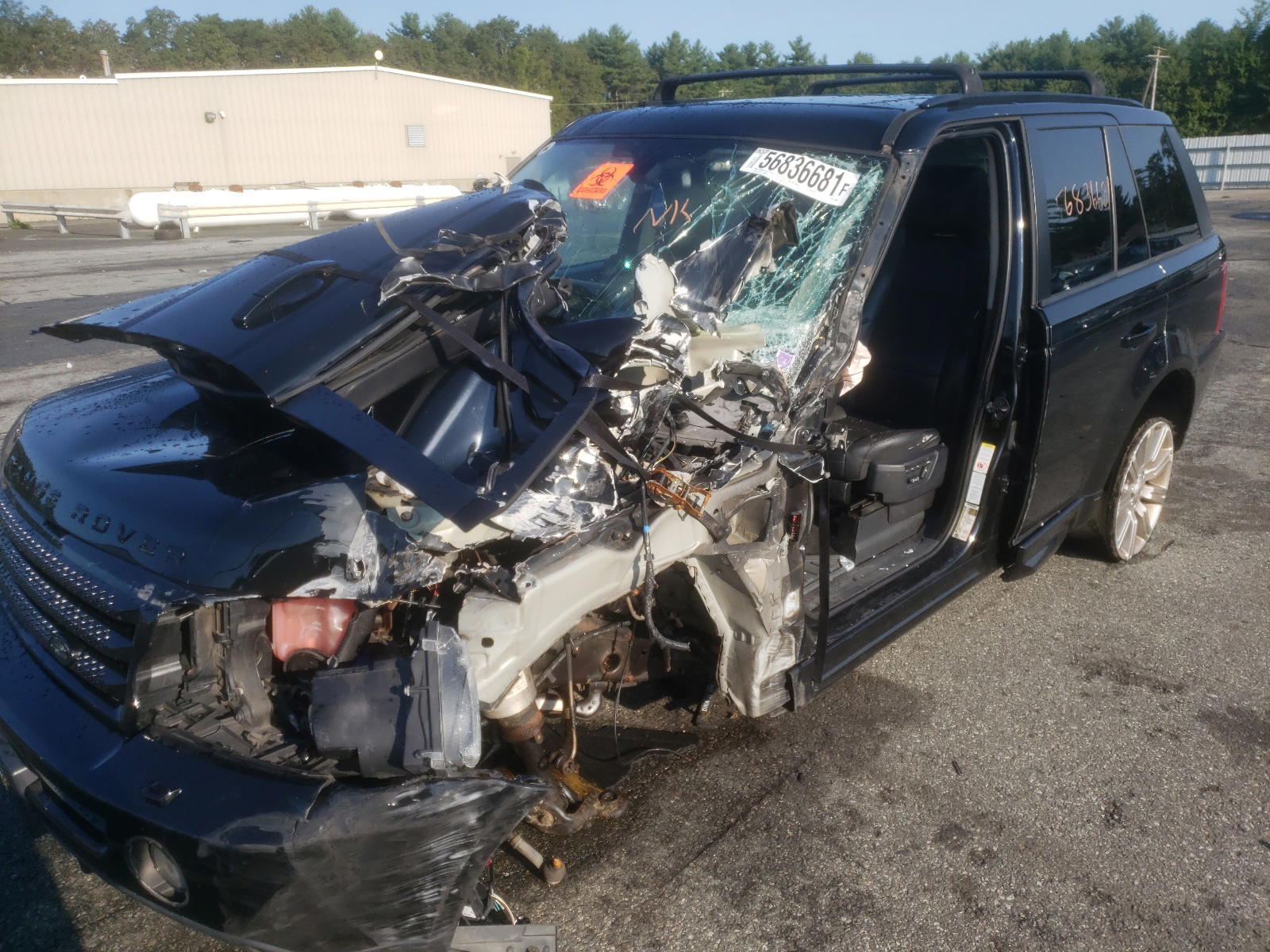 Photo 9 from auction – 2008 LAND ROVER RANGE ROVE with VIN SALSH23458A185625