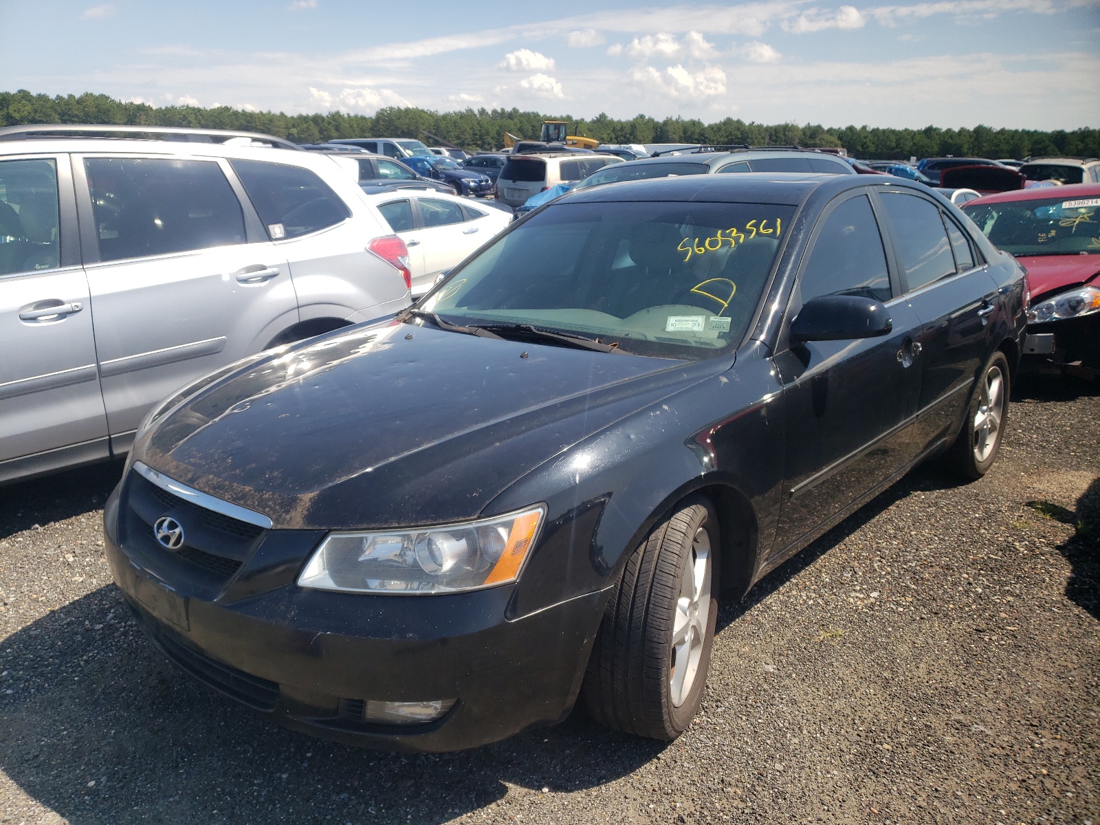 Photo 2 from auction – 2006 HYUNDAI SONATA with VIN 5NPEU46F06H150523