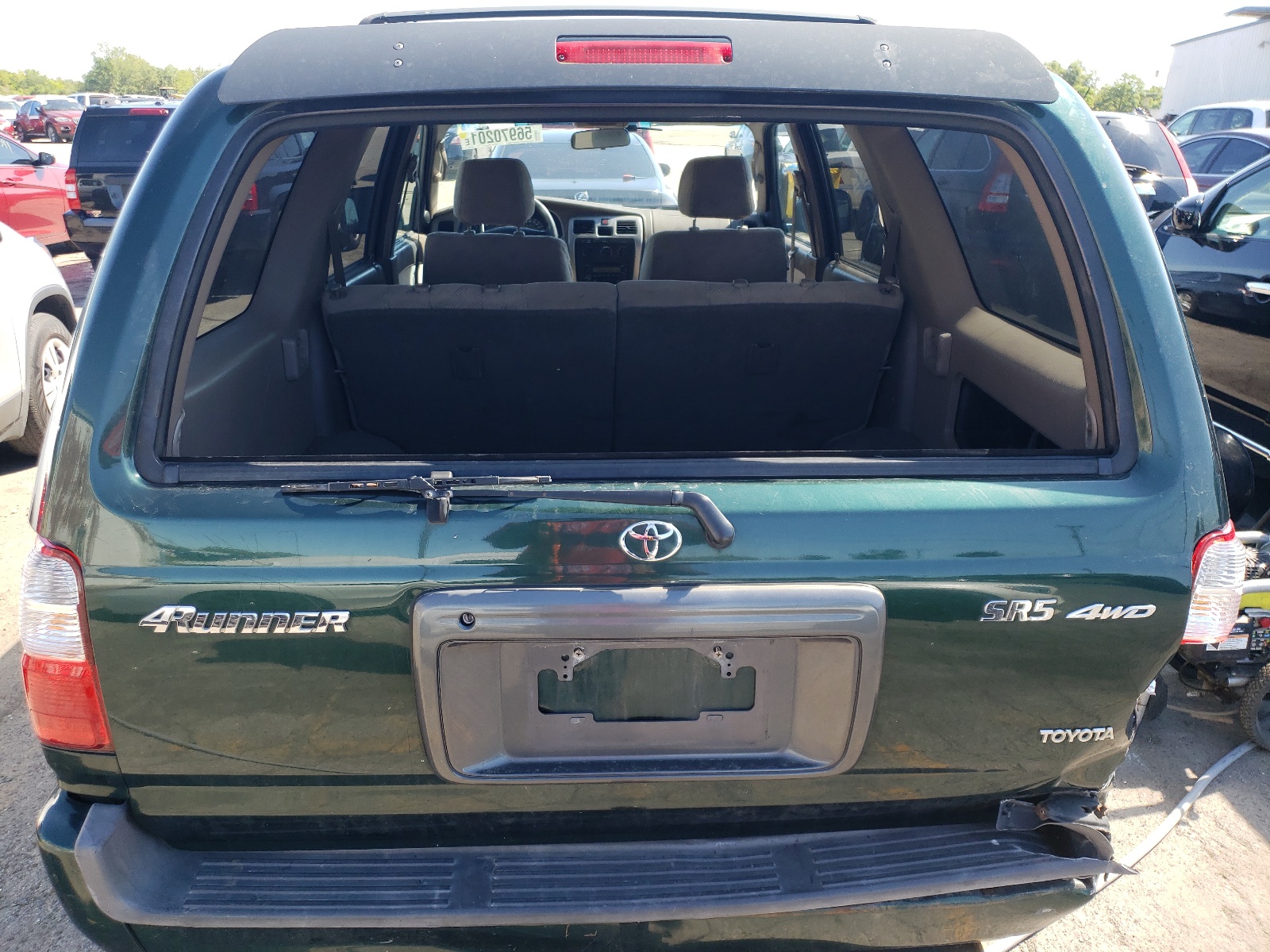 Photo 9 from auction – 2001 TOYOTA 4RUNNER SR with VIN JT3HN86R510344387