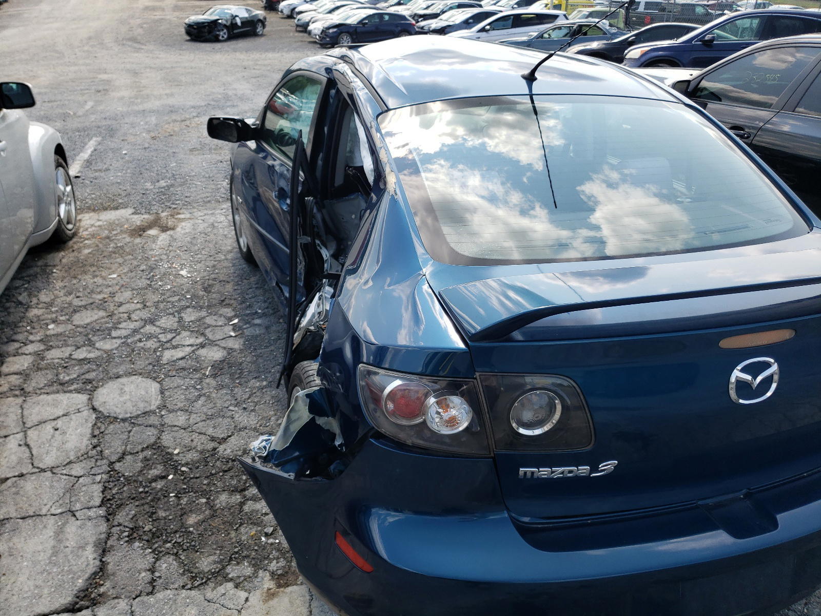 Photo 9 from auction – 2008 MAZDA 3 S with VIN JM1BK323881795316