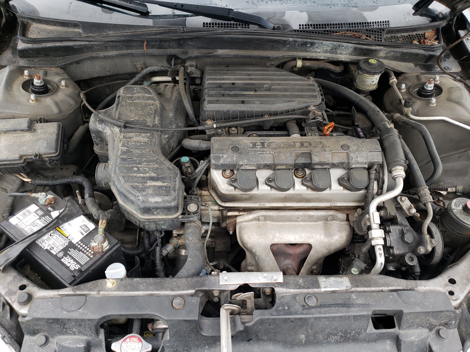 Photo 7 from auction – 2005 HONDA CIVIC DX V with VIN 2HGES16355H632925