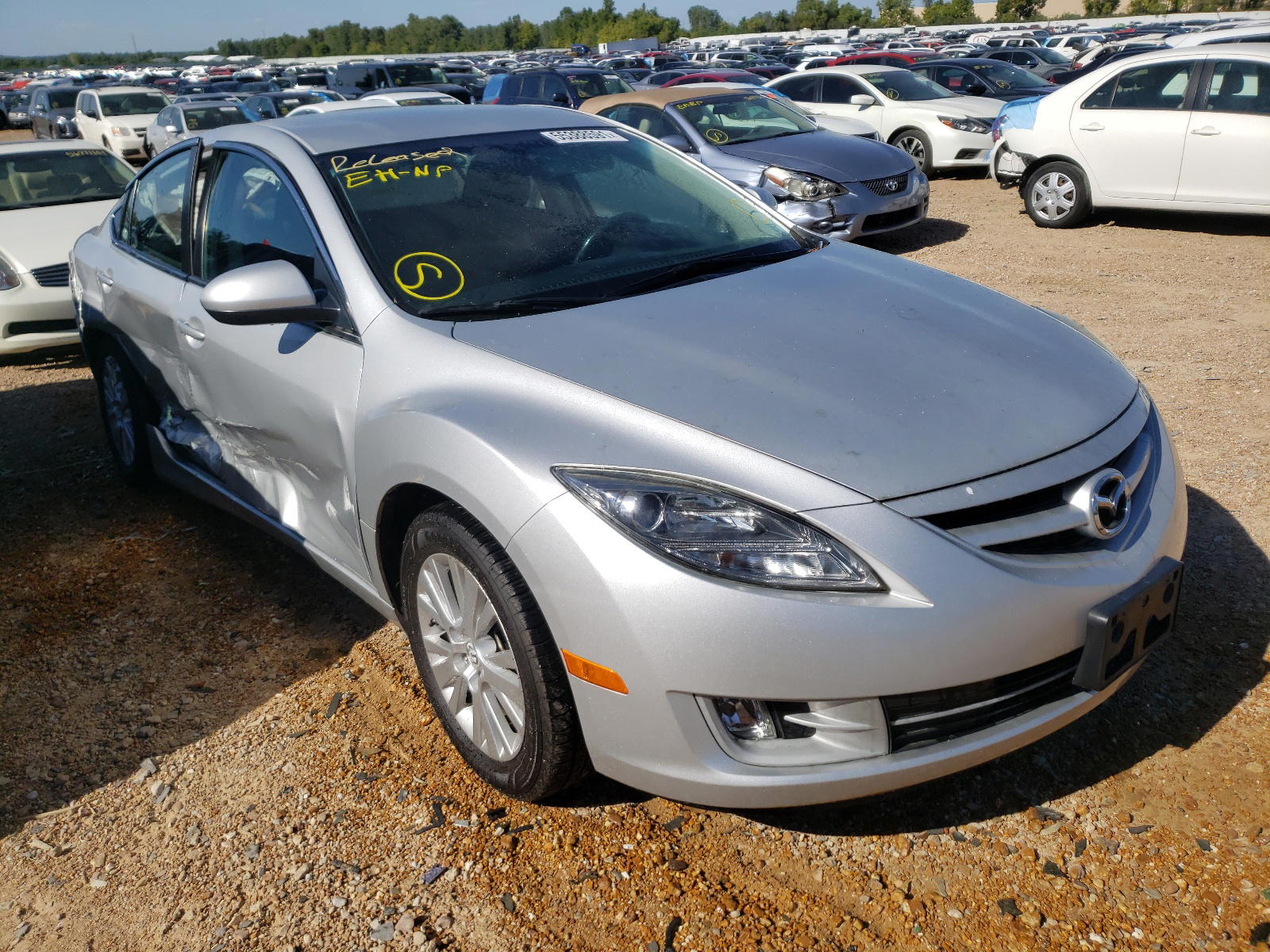 MAZDA 6 I 2010 with VIN 1YVHZ8CH5A5M48855 - Photo from auction