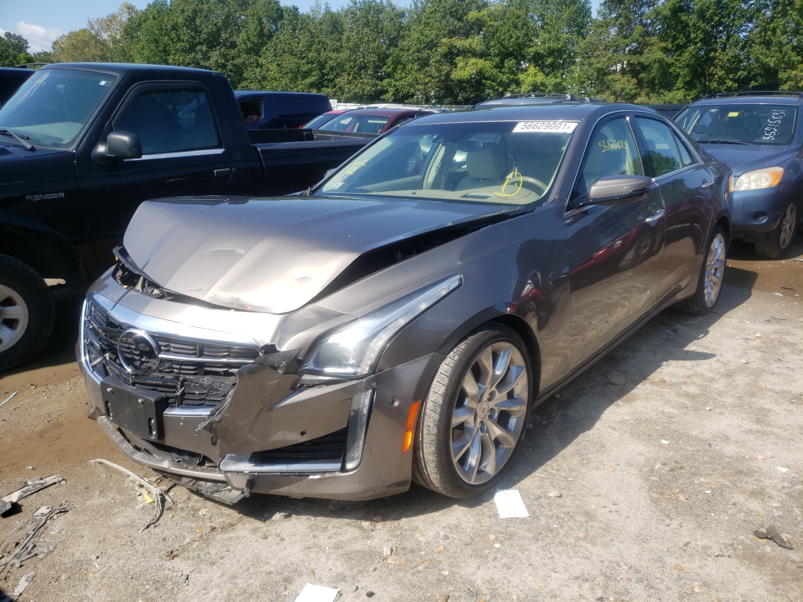 Photo 2 from auction – 2014 CADILLAC CTS PREMIU with VIN 1G6AZ5S37E0176357