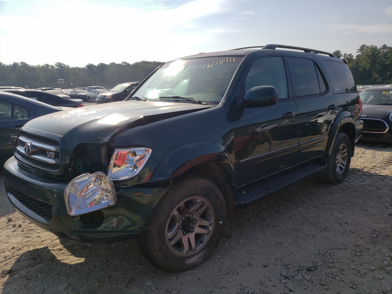 Photo 2 from auction – 2004 TOYOTA SEQUOIA LI with VIN 5TDBT48A44S224346
