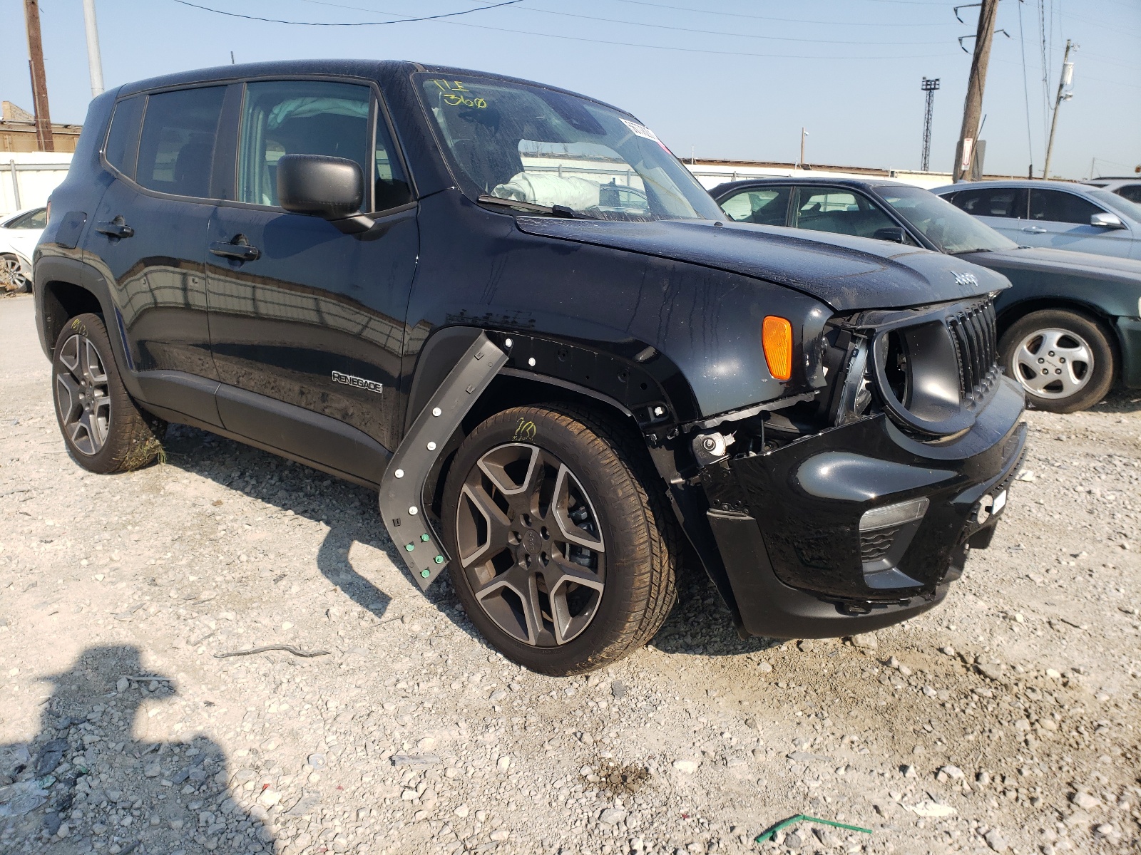 JEEP RENEGADE S 2021 with VIN ZACNJDAB1MPM41336 - Photo from auction