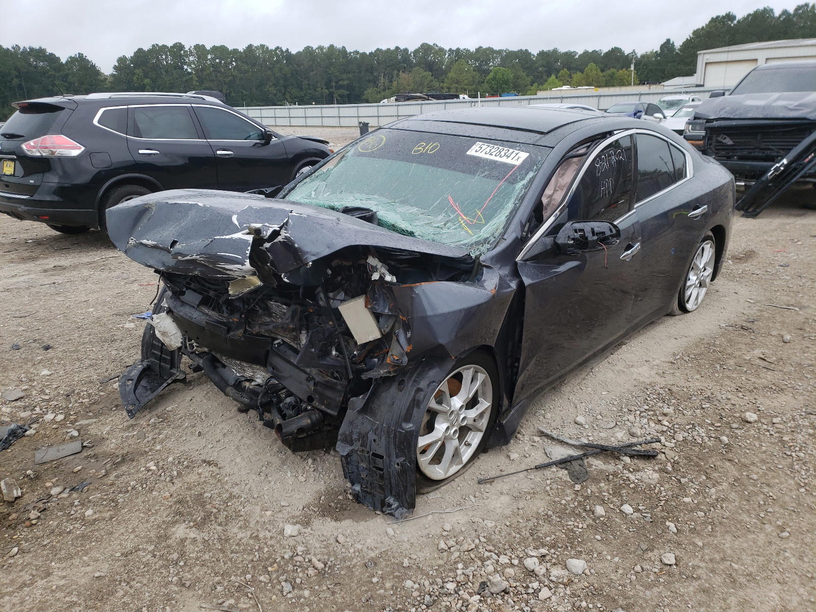 Photo 2 from auction – 2012 NISSAN MAXIMA S with VIN 1N4AA5AP8CC808471