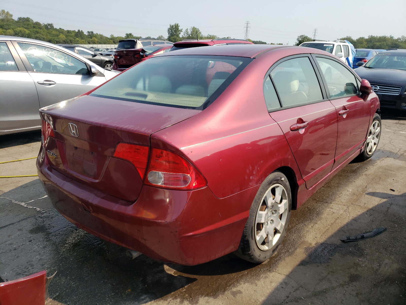 Photo 4 from auction – 2006 HONDA CIVIC LX with VIN 1HGFA16536L024236