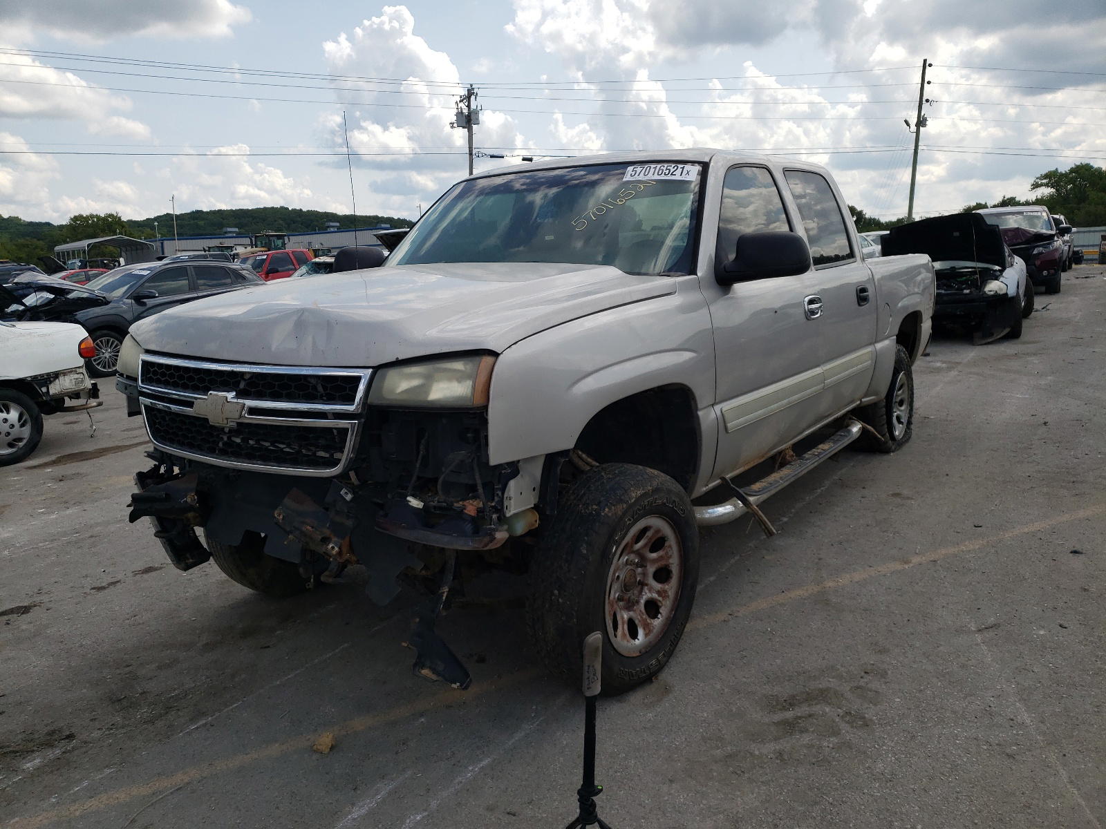 Photo 2 from auction – 2006 CHEVROLET SILVERADO with VIN 2GCEK13T361188005